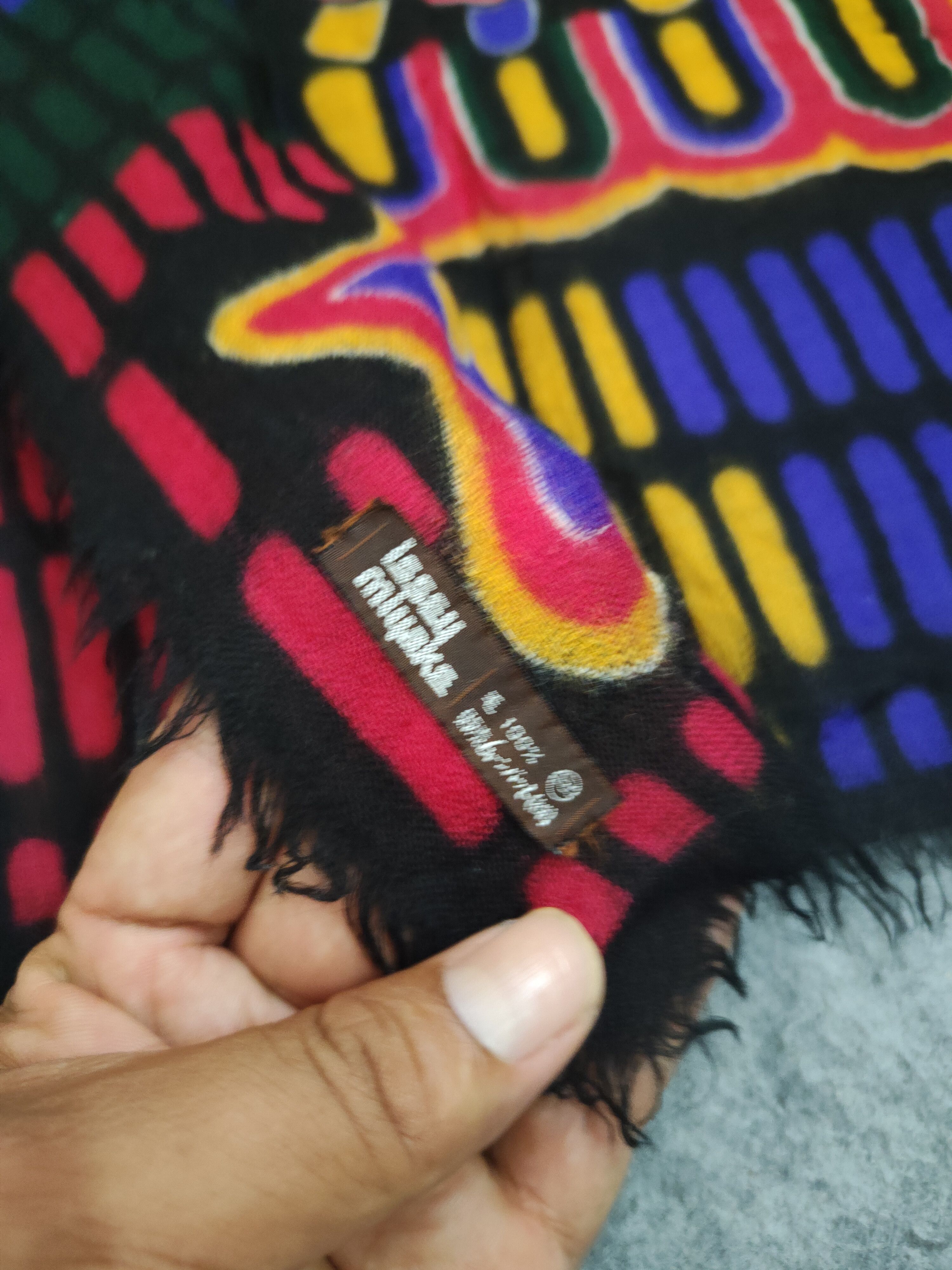 Designer × Issey Miyake × Japanese Brand Issey Miyake Square Scarf Size ONE SIZE - 3 Thumbnail