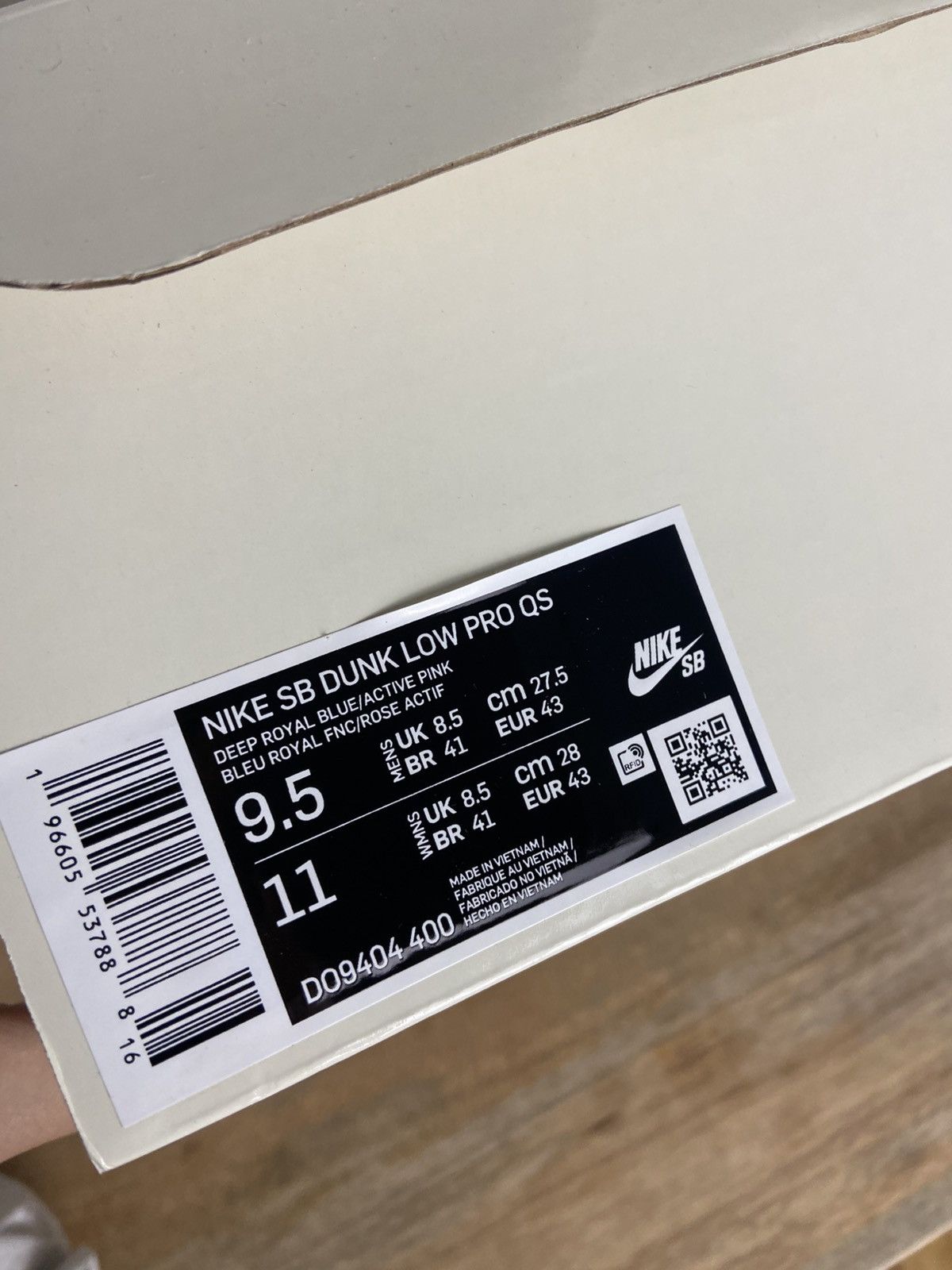Nike New Nike SB Dunk Low "Run The Jewels" Size 9,5US Authentic Size US 9.5 / EU 42-43 - 15 Thumbnail
