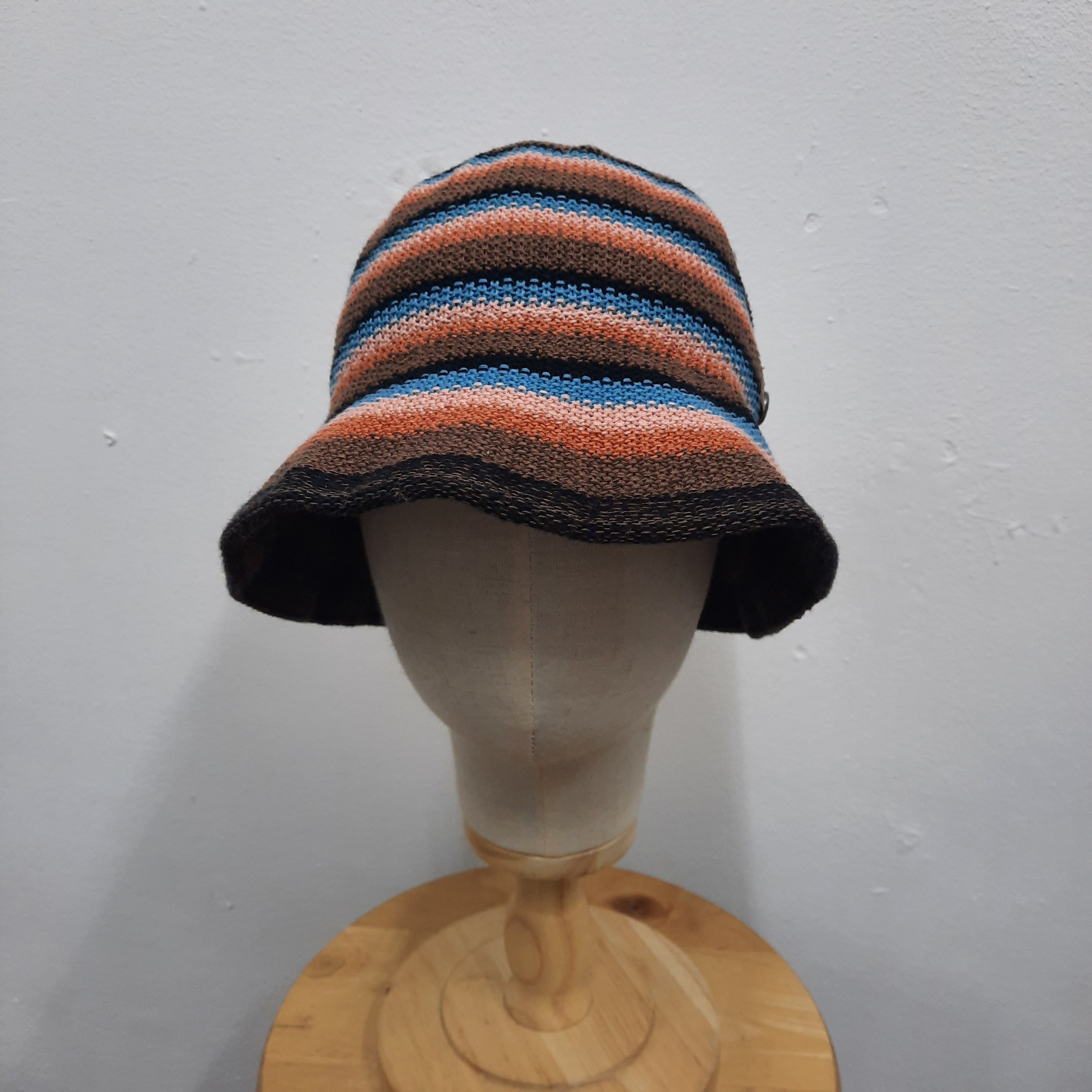 Borsalino ⛱️ Borsalino stripes multicolor visor hat Size ONE SIZE - 2 Thumbnail