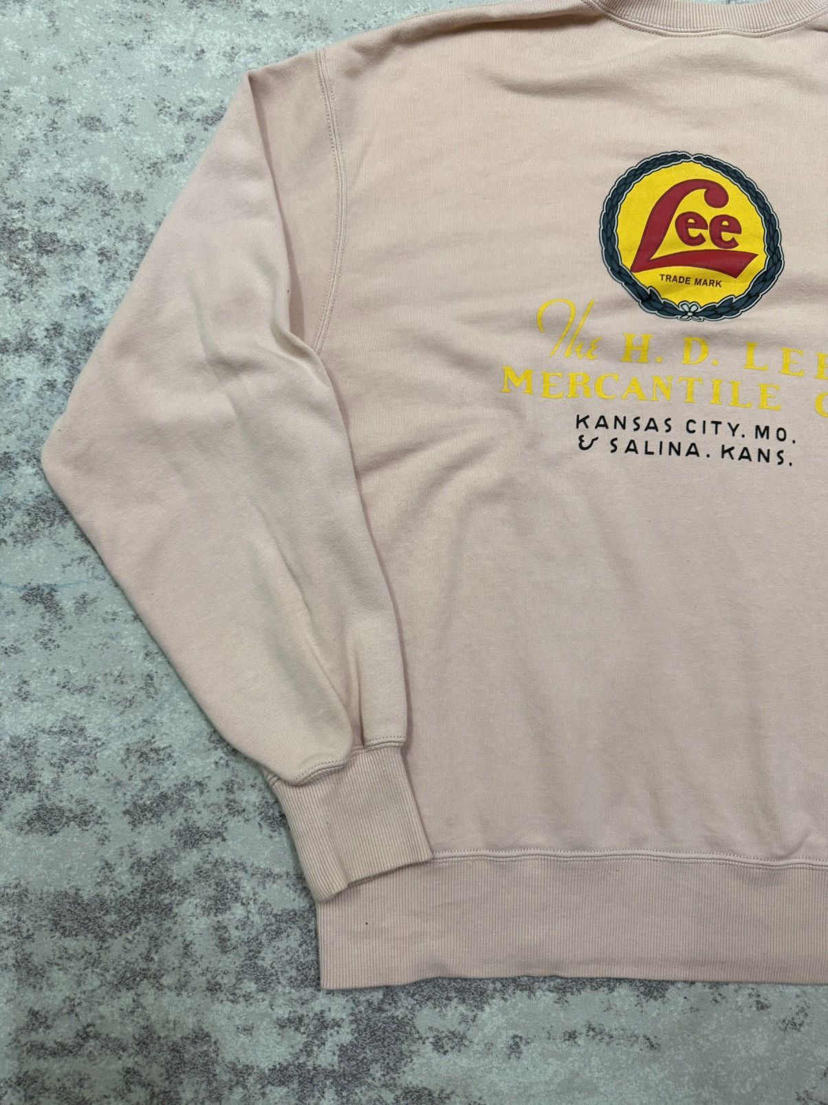 Lee Vintage Lee The H.D Lee Company Backhit Logo Sweatshirt Size US S / EU 44-46 / 1 - 14 Thumbnail