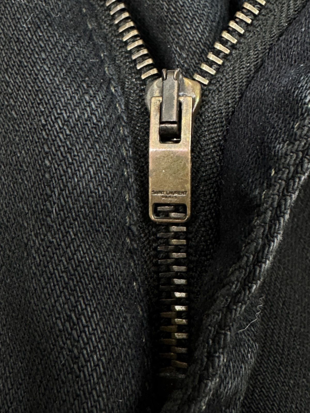 Saint Laurent Paris F/W 2013 Saint Laurent Distressed Chain Denim Jeans Size US 32 / EU 48 - 8 Thumbnail