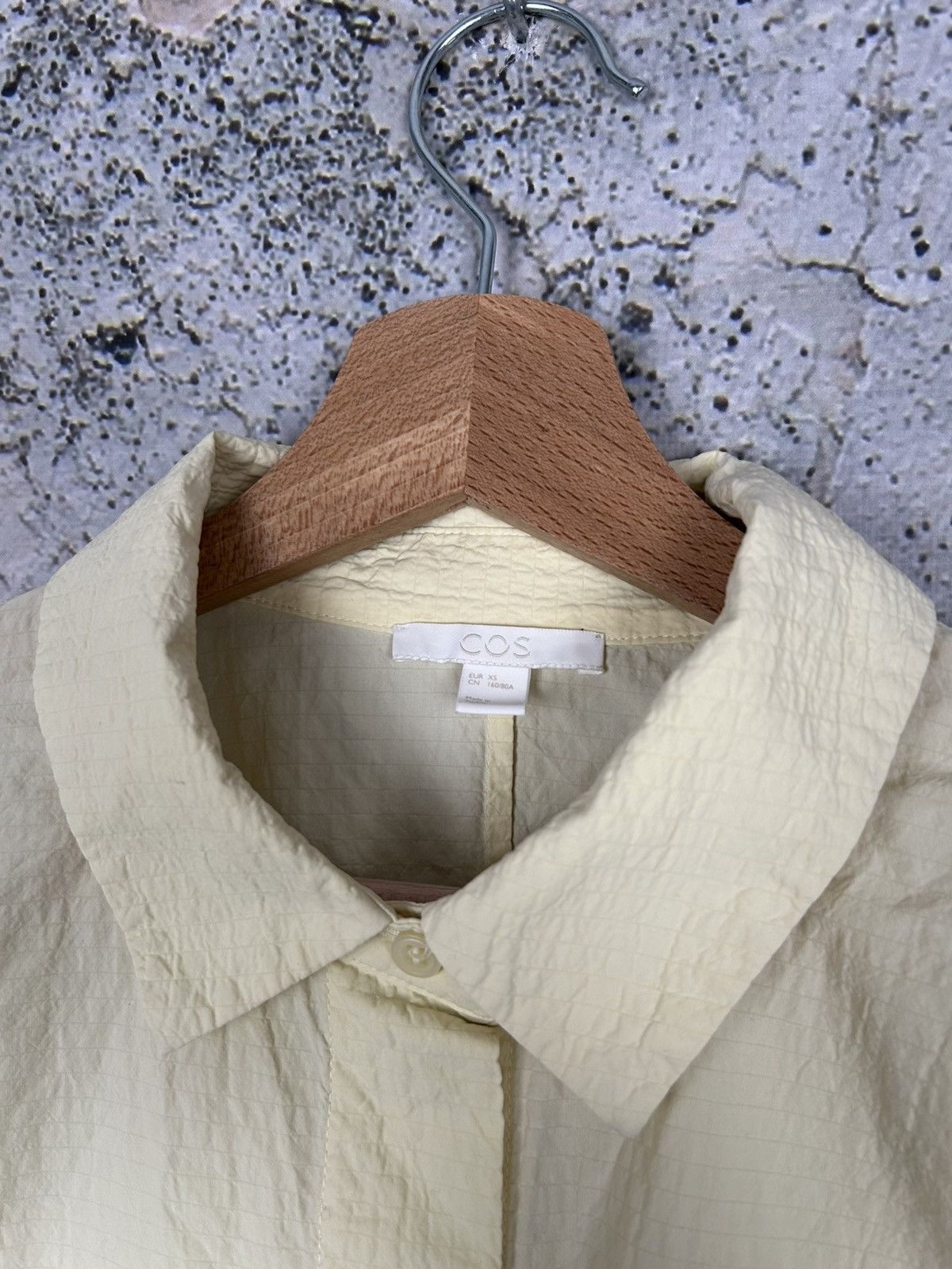 Cos COS Yellow Oversized Shirt Minimalist Alternative Designer Size US XS / EU 42 / 0 - 3 Thumbnail