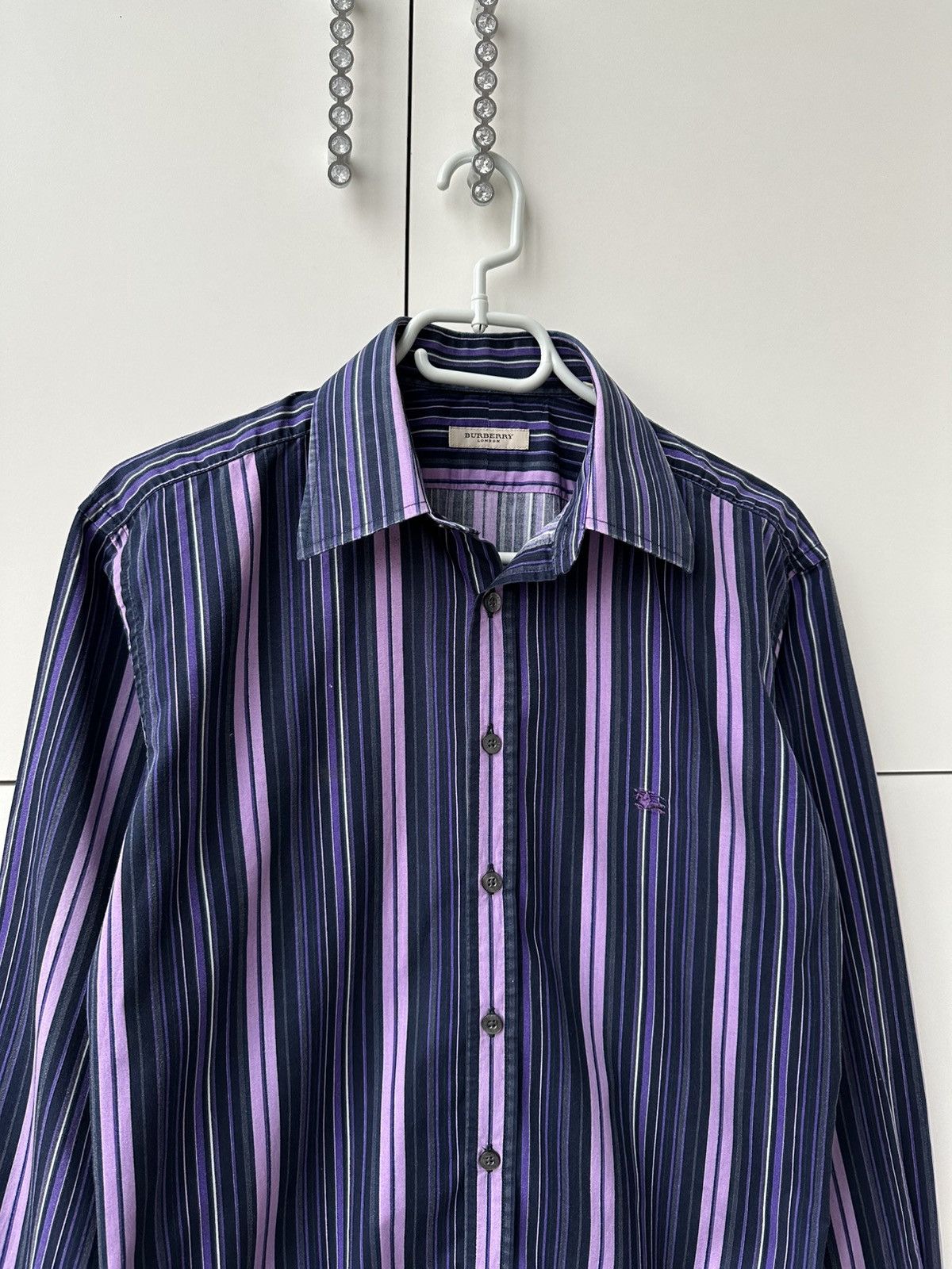 Burberry Vintage 90’s Burberry Nova Check Button Up Shirt Size US S / EU 44-46 / 1 - 2 Thumbnail