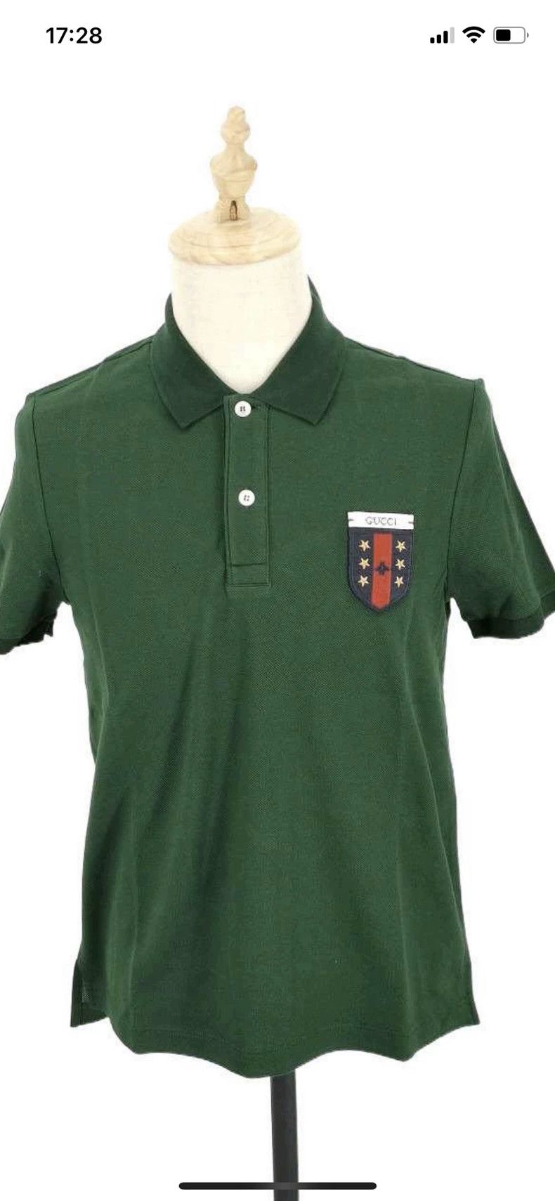 Gucci Gucci Short Sleeve Polo Shirt Size US M / EU 48-50 / 2 - 1 Thumbnail