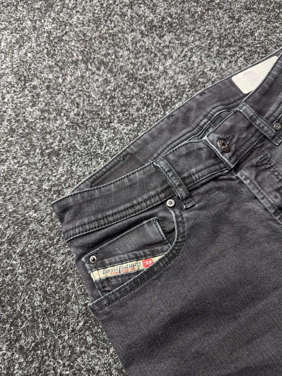 Diesel 00s Diesel Sleenker Black Jeans Slim Skinny Stretch Denim Size US 29 - 6 Thumbnail