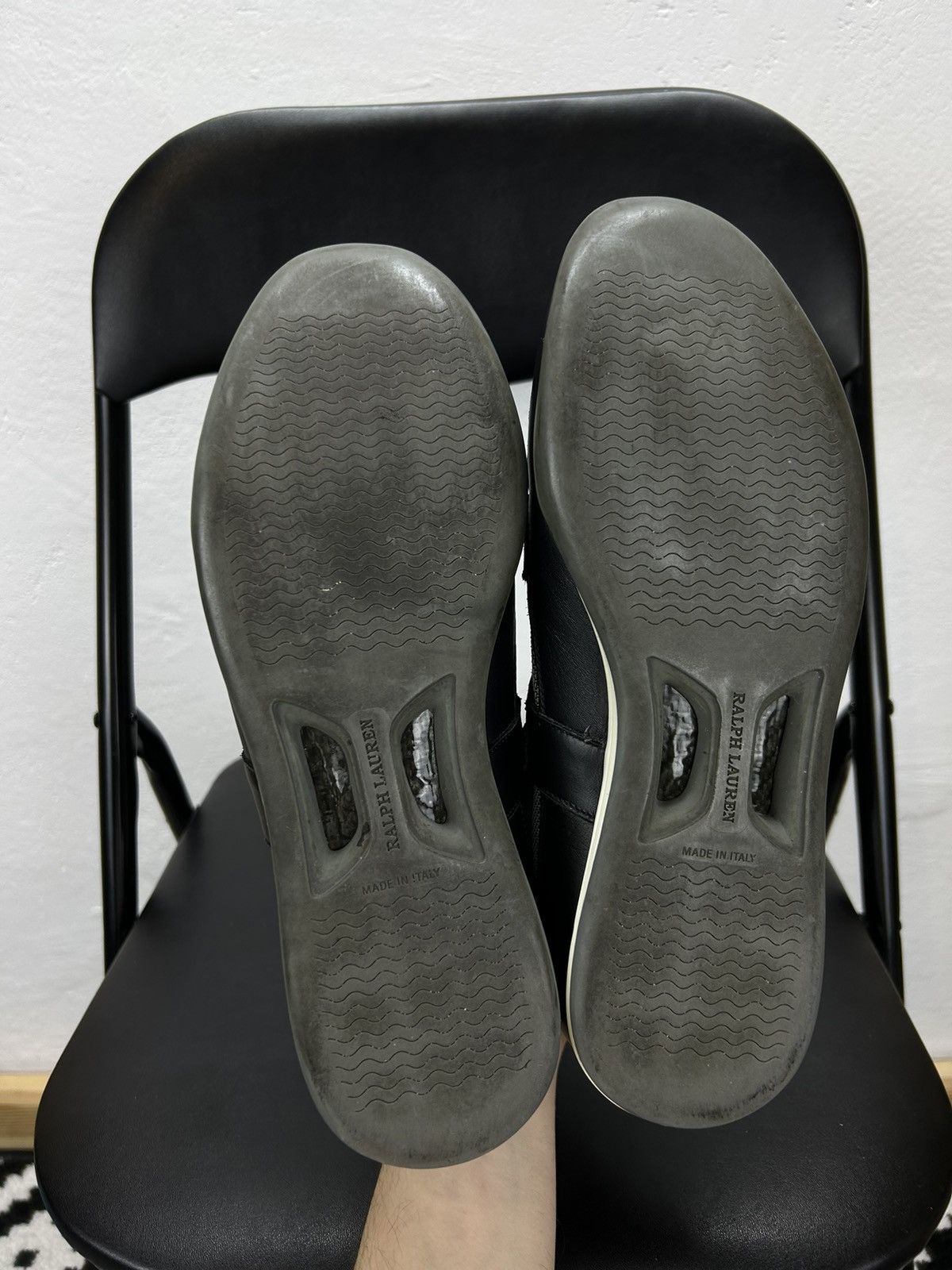 Ralph Lauren Ralph Lauren Leather Black Shoes Size 41 EUR Size US 8 / EU 41 - 6 Thumbnail