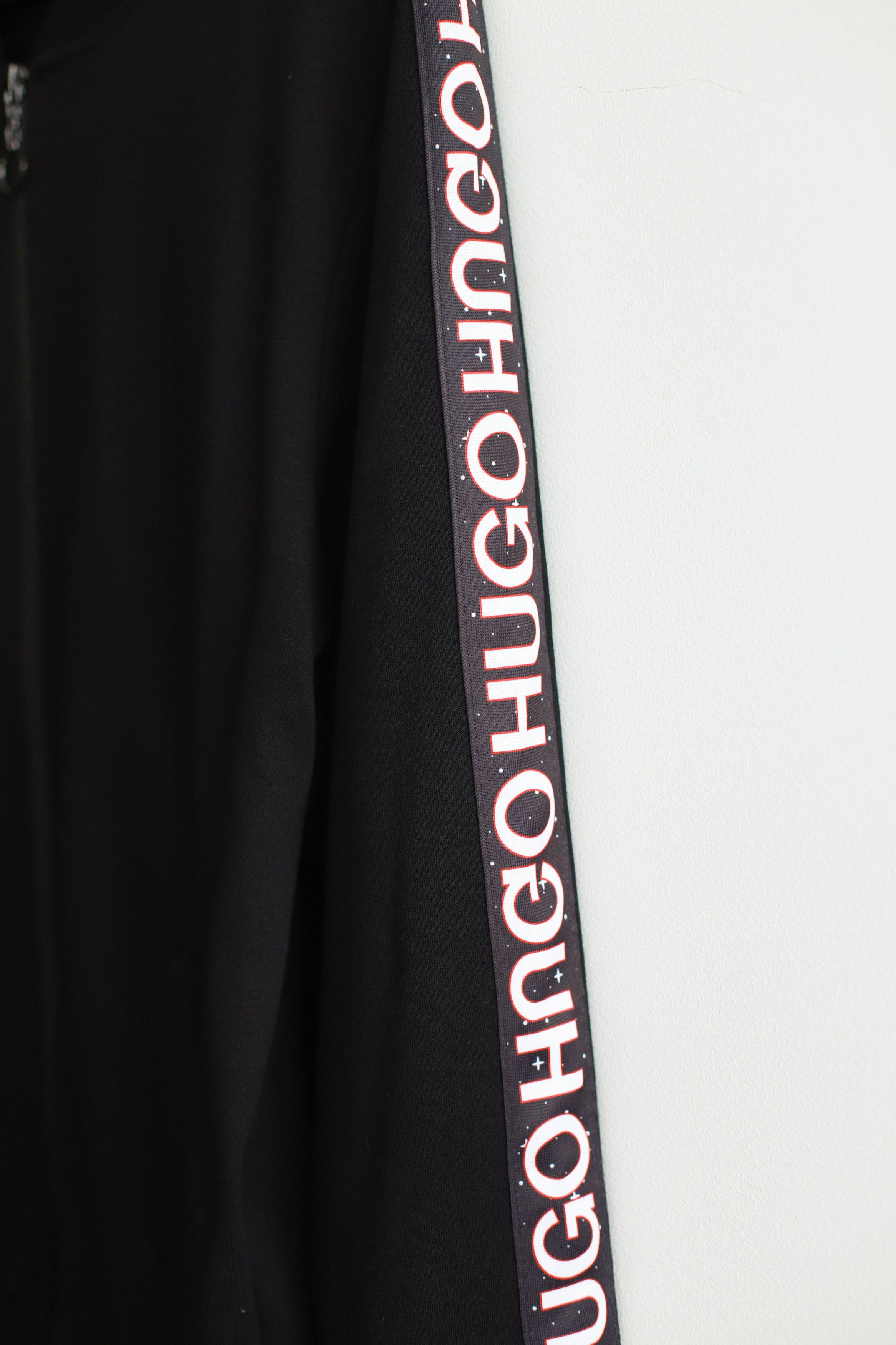 Hugo Boss Hugo Boss Dacido Full Zip Sweatshirt Black Size US XL / EU 56 / 4 - 3 Thumbnail