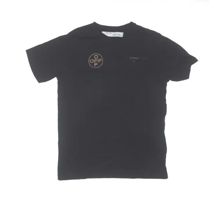Off-White OFF-WHITE Black Graphic Cotton T-shirt 0079 Size US XL / EU 56 / 4 - 1 Thumbnail