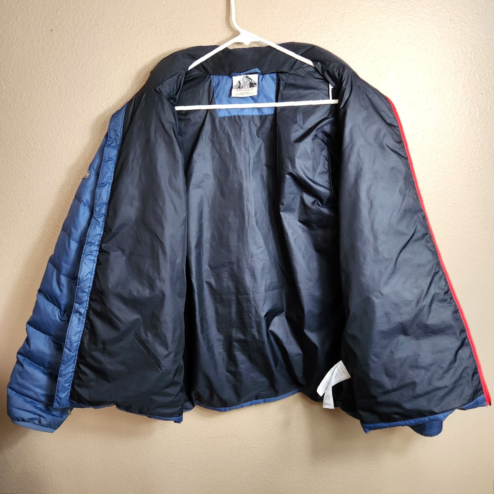 Spyder Spyder Mens Navy Grand Down Quilted Jacket-Size M Size US M / EU 48-50 / 2 - 4 Thumbnail