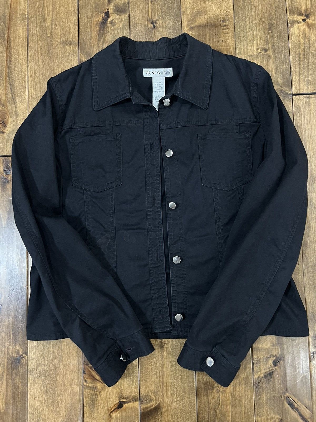 Jones New York Cropped trucker jacket Size US S / EU 44-46 / 1 - 5 Thumbnail
