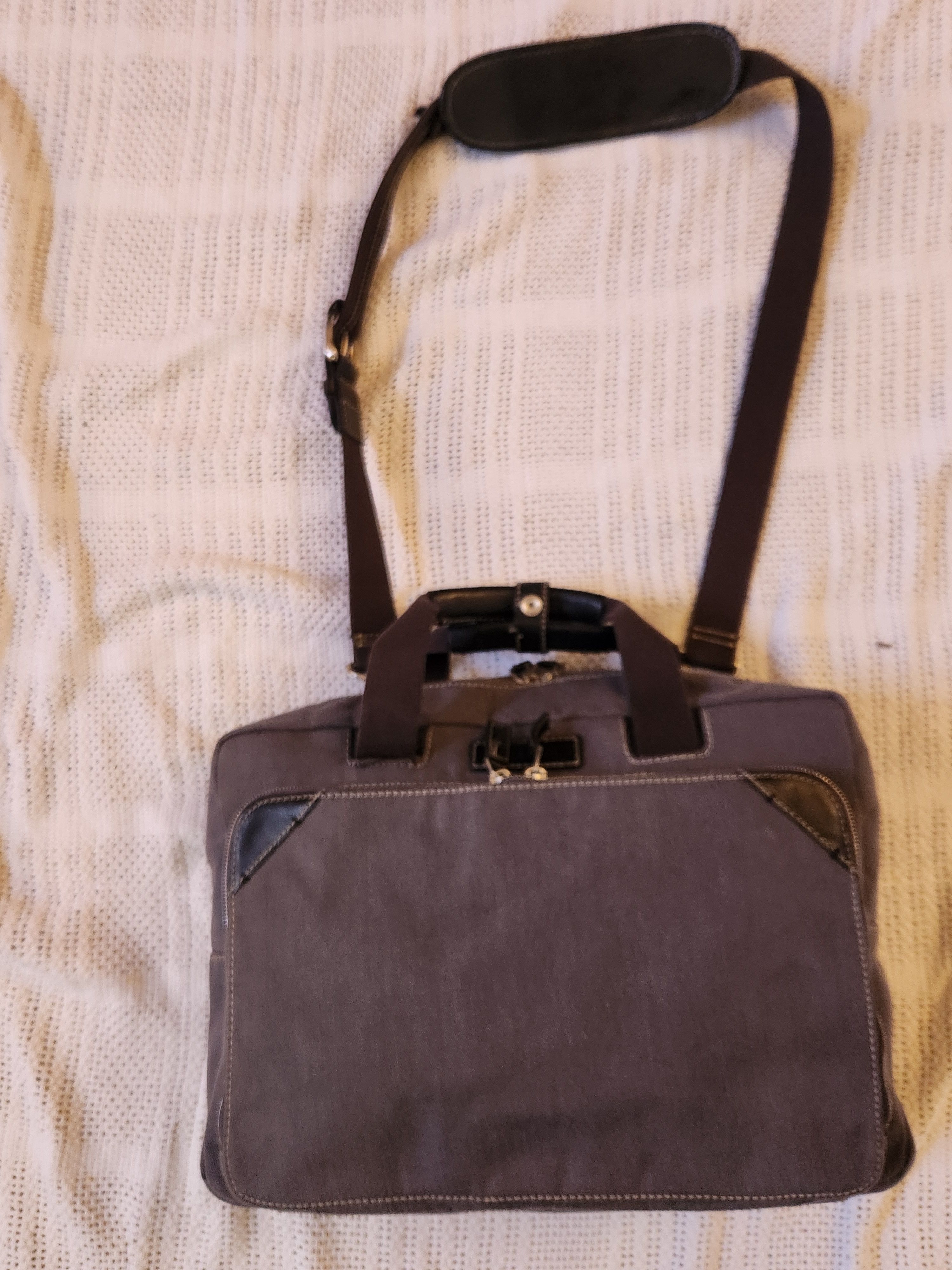 Cole Haan PADDED SLEEVE LAPTOP BRIEFCASE Size ONE SIZE - 9 Thumbnail