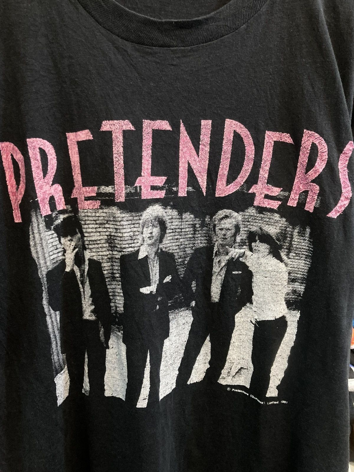Band Tees Pretender vintage tee 1981’s Size US L / EU 52-54 / 3 - 2 Thumbnail