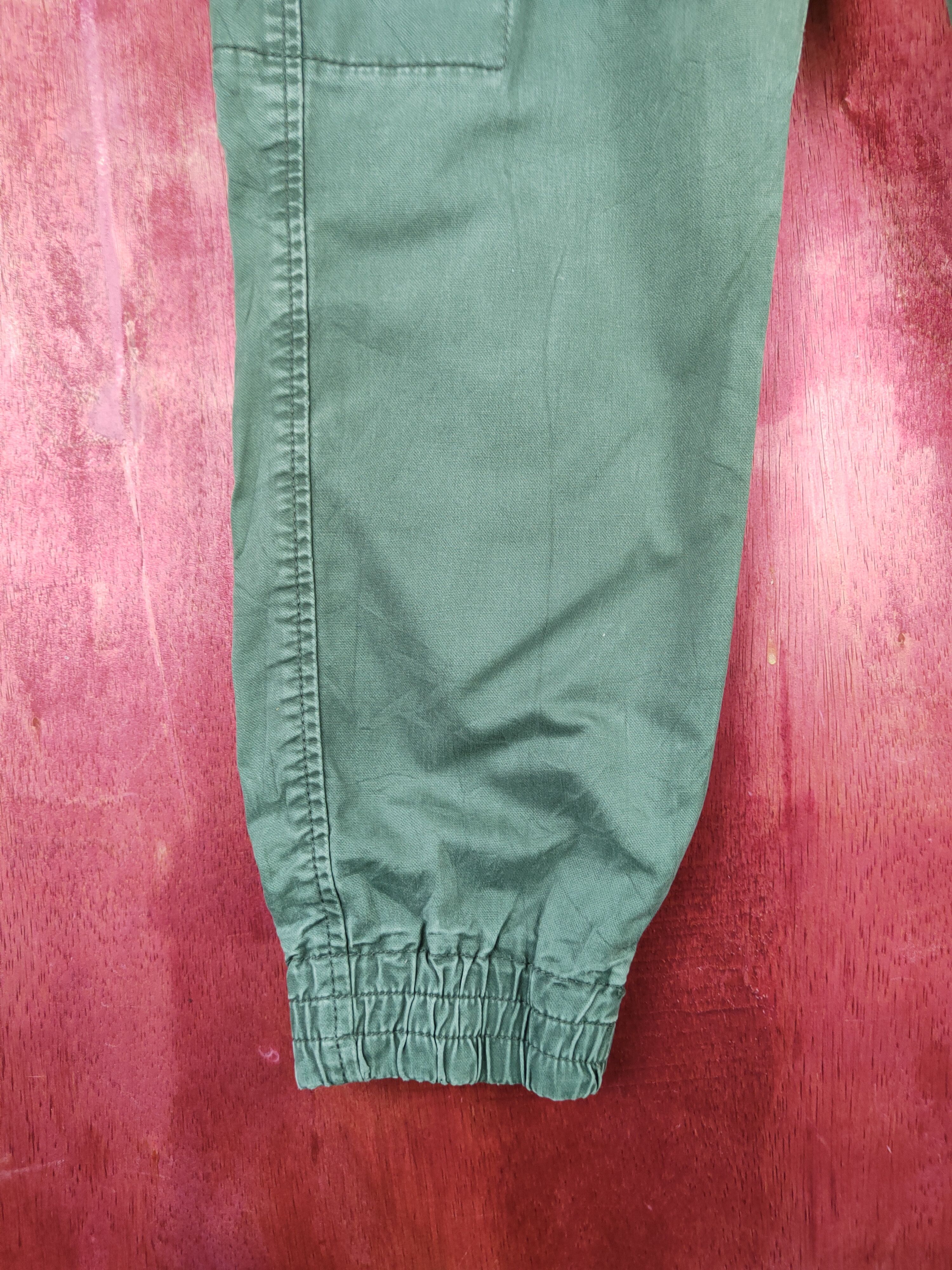 Japanese Brand × Uniqlo Uniqlo Green Multipocket Tactical Jogger Pants #S1286 Size US 29 - 4 Thumbnail