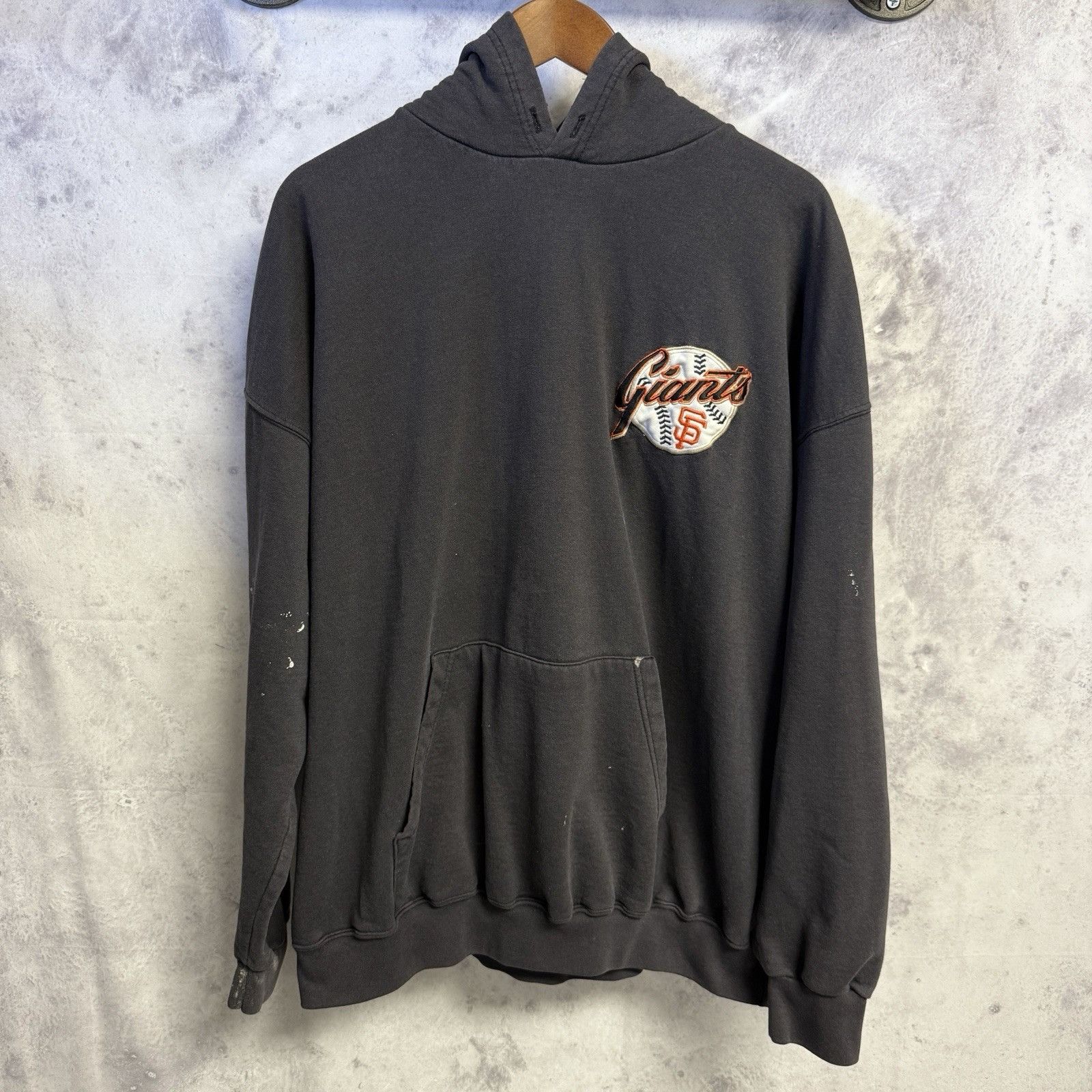 MLB Vintage San Francisco Giants Hoodie Sweatshirt Mens 2XL Size US XXL / EU 58 / 5 - 1 Thumbnail