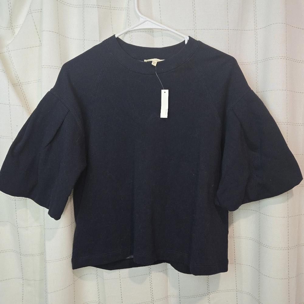 Madewell Madewell Puff-Sleeve Sweatshirt Tee Size XXS / US 00 / IT 34 - 4 Thumbnail