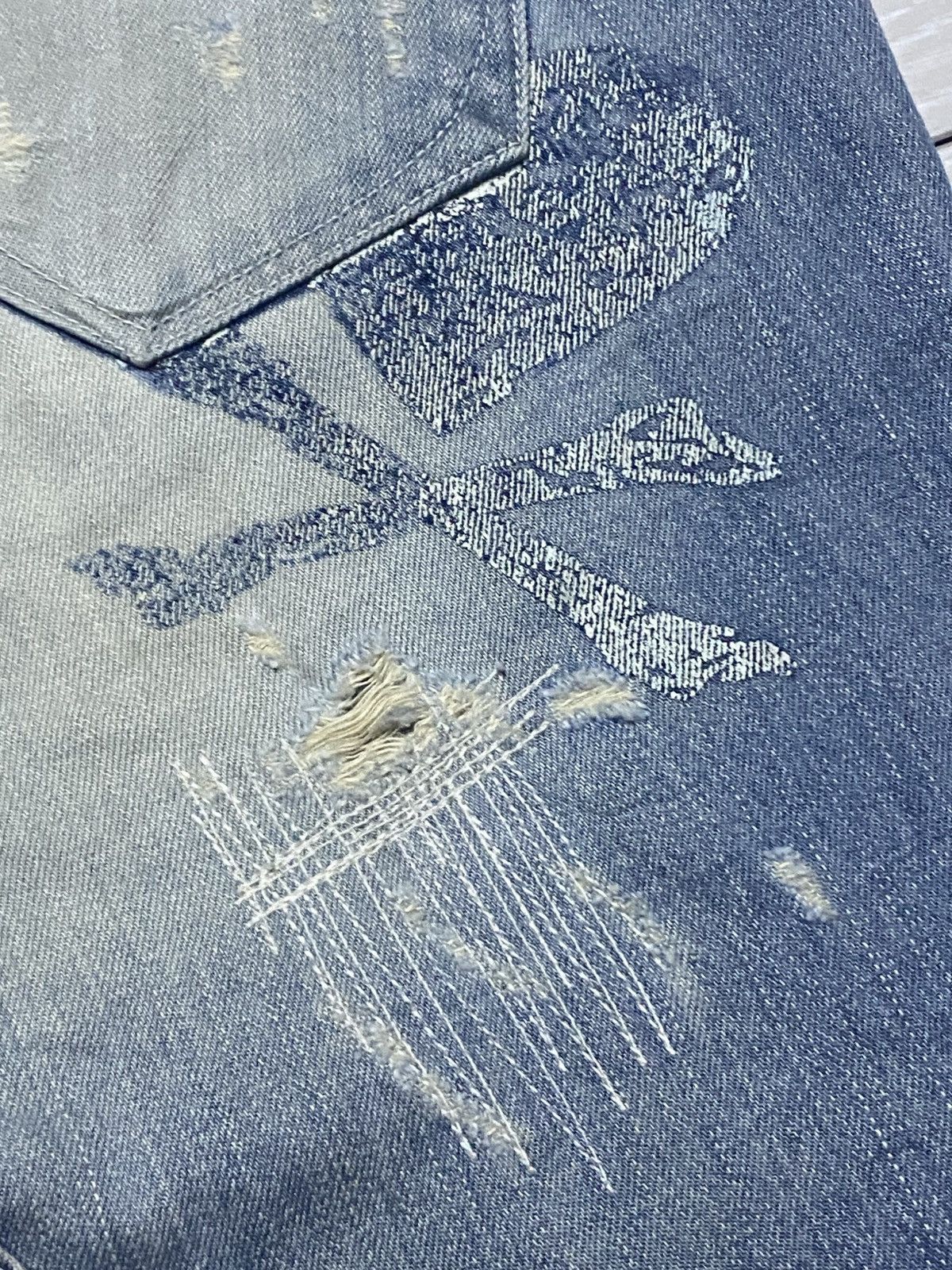 Undercover Vintage Deep Cross Jeans Undercover Style Size US 32 / EU 48 - 16 Thumbnail