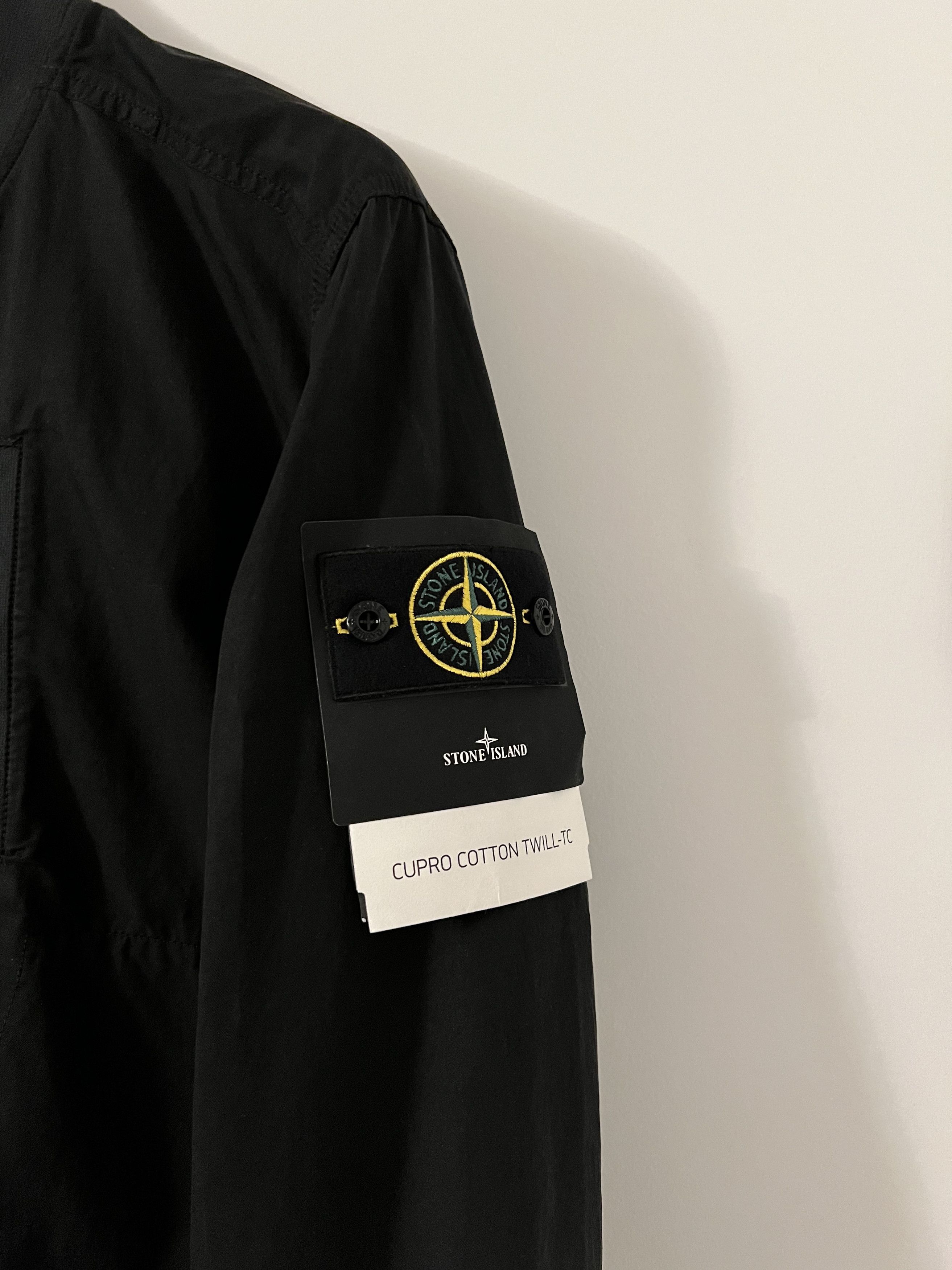 Stone Island Stone Island SS23 Cupro Cotton Twill-Tc Bomber Jacket Size US S / EU 44-46 / 1 - 4 Thumbnail