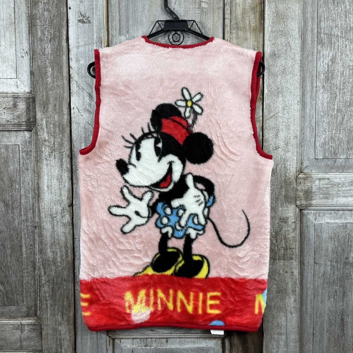 Cartoon Network × Mickey Mouse × Vintage Vintage Minnie Mouse Fleece Zipper Vest Size US M / EU 48-50 / 2 - 1 Thumbnail