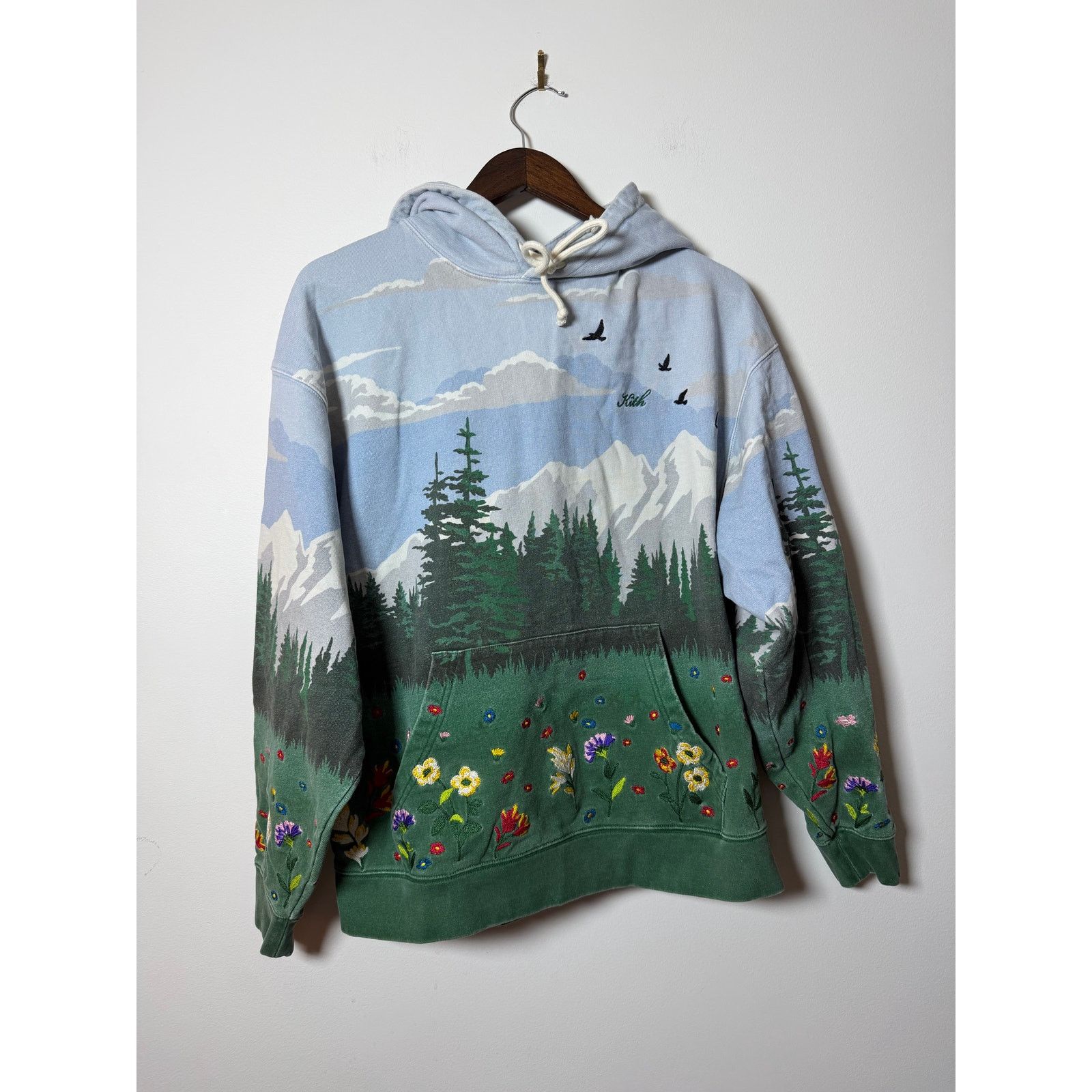 Kith Kith Scenic Fleece Nelson Hoodie 'Larimar' Size US L / EU 52-54 / 3 - 1 Thumbnail