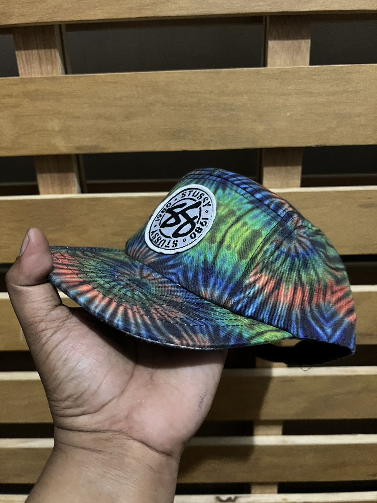 Stussy 5panel stussy multi color hat Size ONE SIZE - 2 Thumbnail