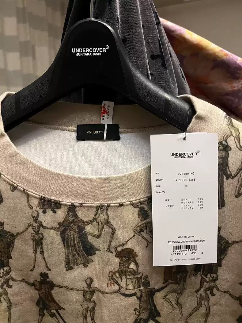 Undercover Undercover 17AW Dance of Death hoodie -2507 Size US L / EU 52-54 / 3 - 2 Thumbnail
