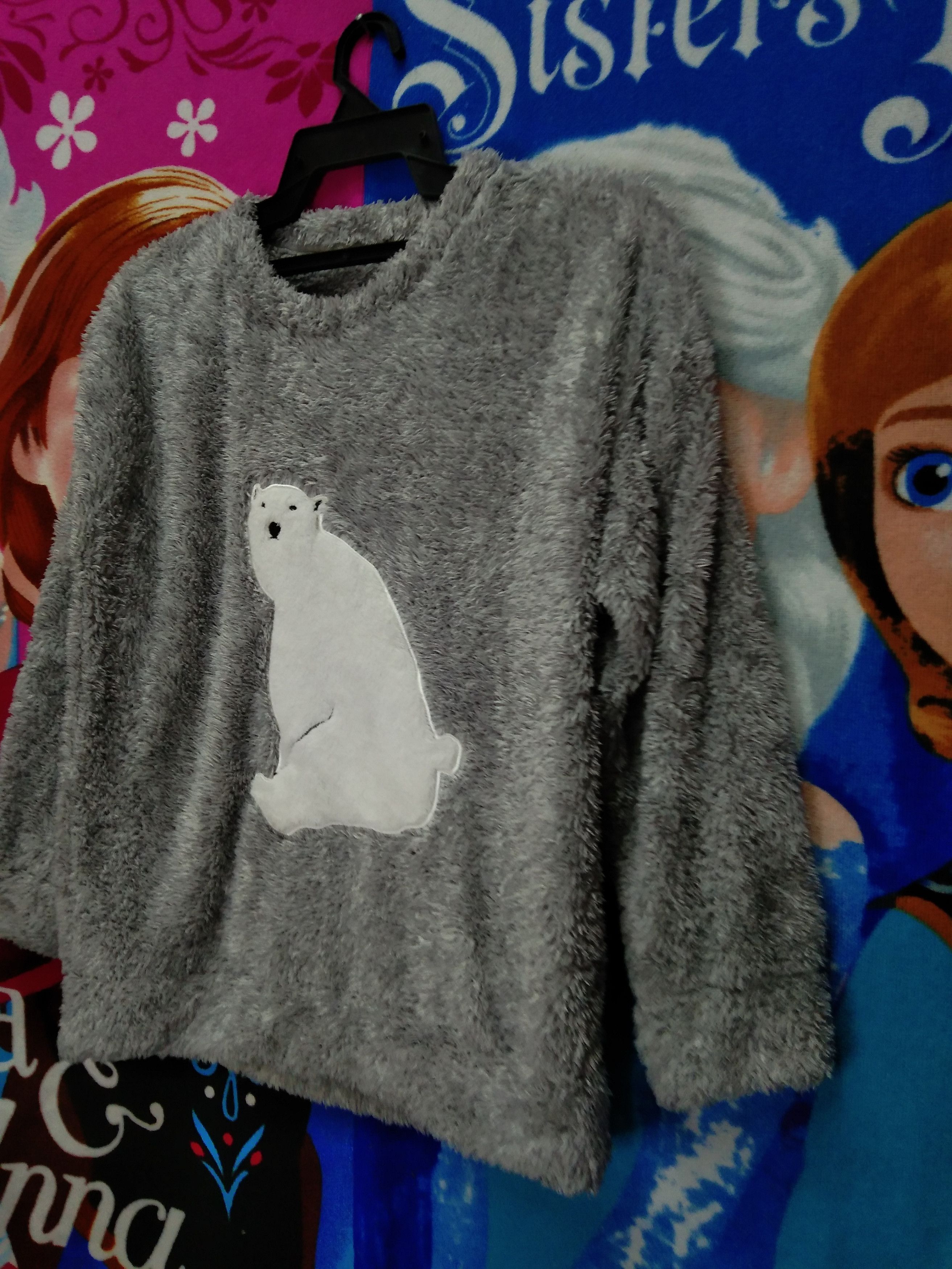 GU × Japanese Brand SOFT AND FLUFFY POLARBEAR SHIRT Size US S / EU 44-46 / 1 - 2 Thumbnail