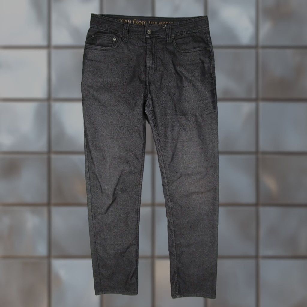 Prana PrAna Jeans Mens Slim Fit Bridger Black 5 Pocket 30x32 utility workwear pants Size US 30 / EU 46 - 1 Thumbnail