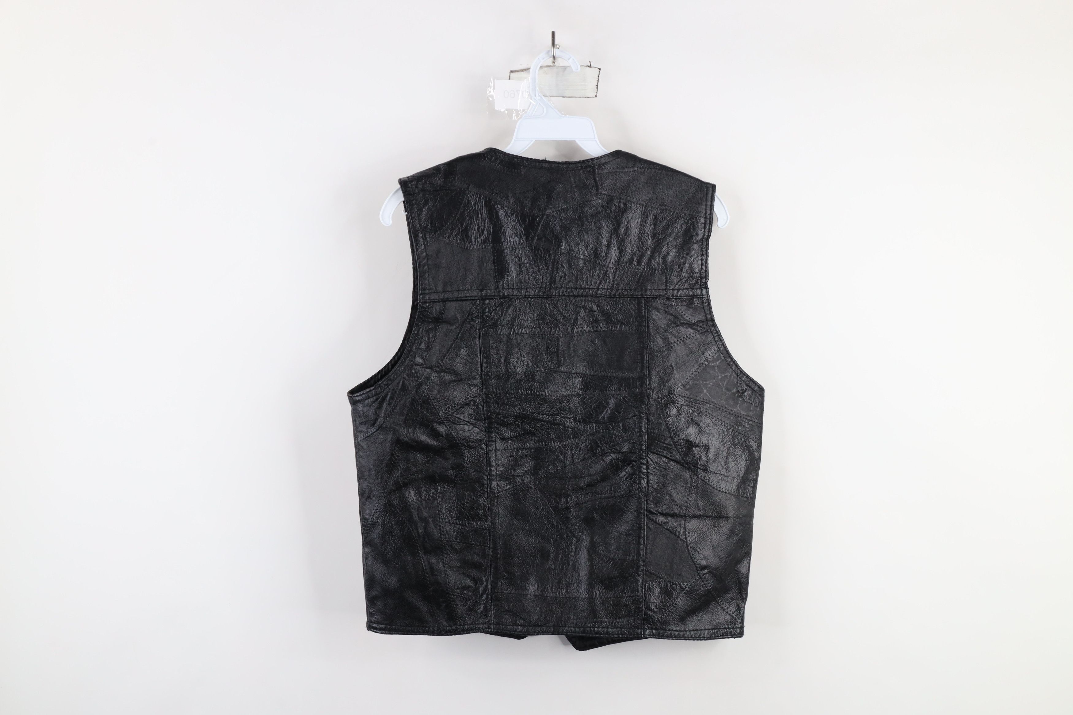 Vintage Vintage 90s Streetwear Leather Motorcycle Vest Jacket Size US M / EU 48-50 / 2 - 12 Thumbnail