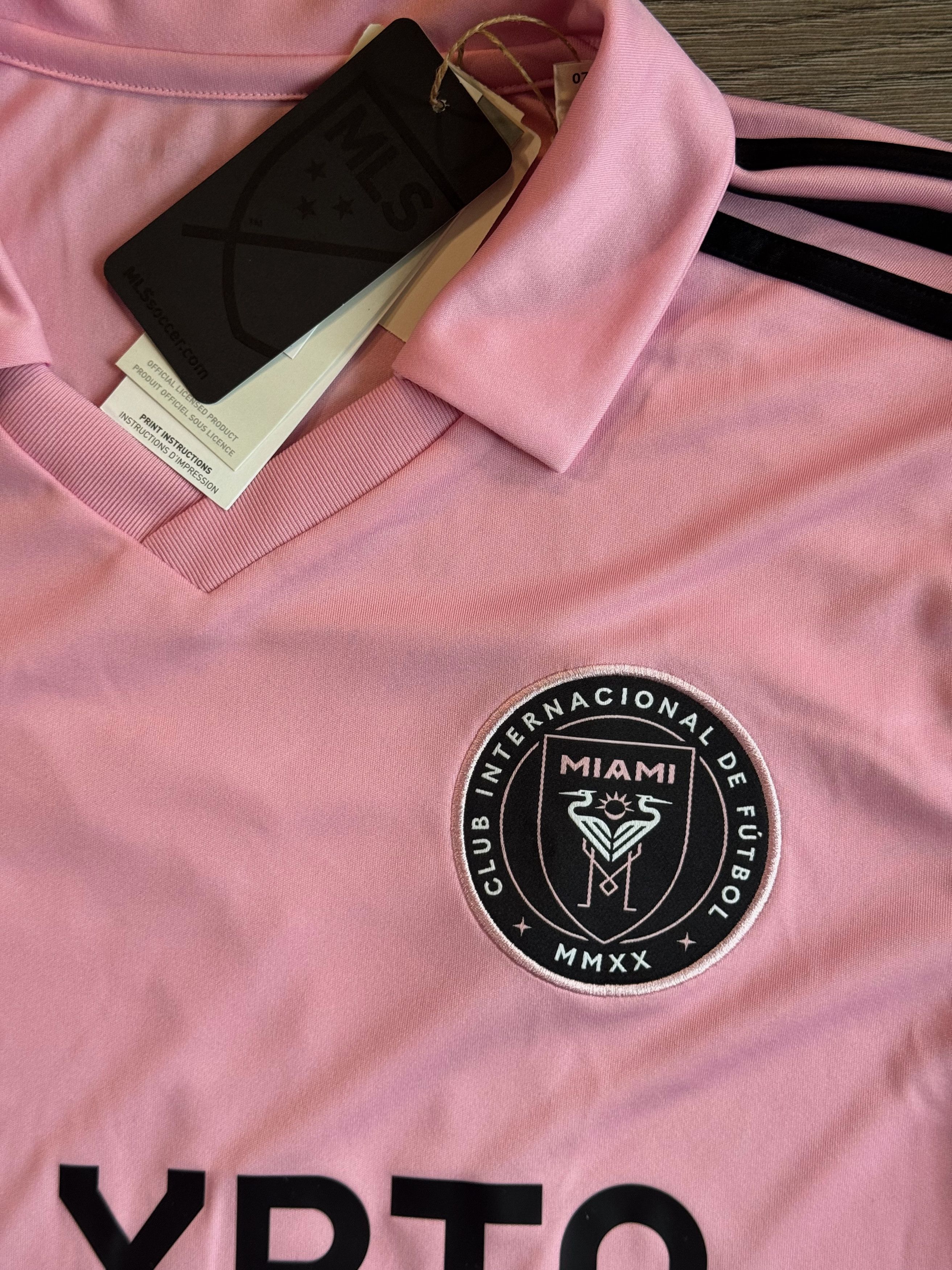 Adidas Messi Inter Miami Jersey Authentic 2022 New Size US M / EU 48-50 / 2 - 4 Thumbnail