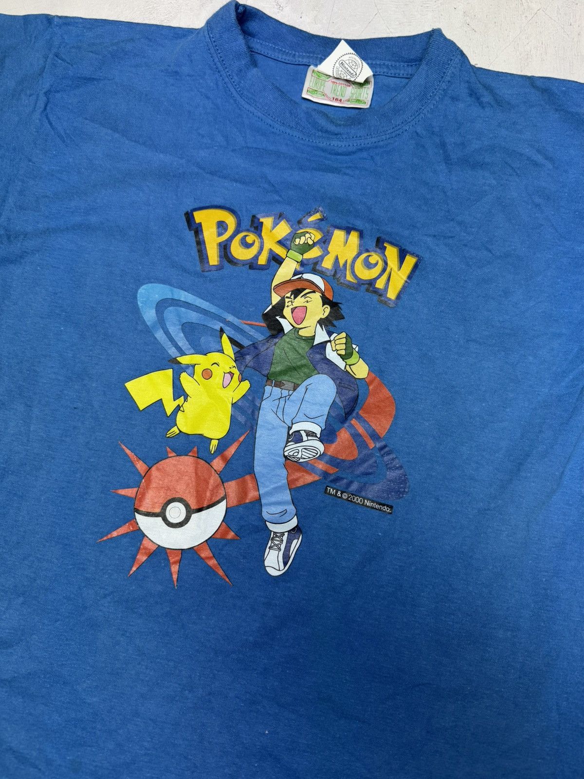 Japanese Brand × Pokemon × Vintage Vintage 2000 Pokémon Nintendo T Shirt Size US XS / EU 42 / 0 - 2 Thumbnail