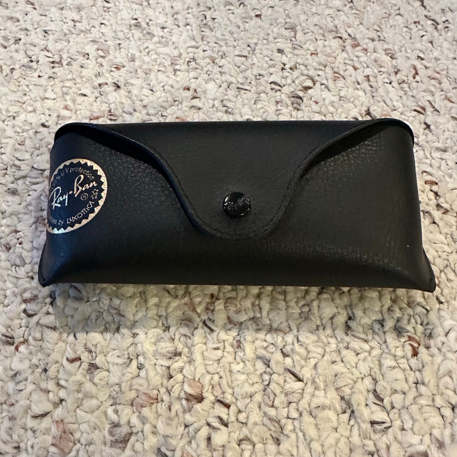 RayBan Ray ban Leather Universal Soft Sunglasses Case Black Travel Size ONE SIZE - 5 Thumbnail