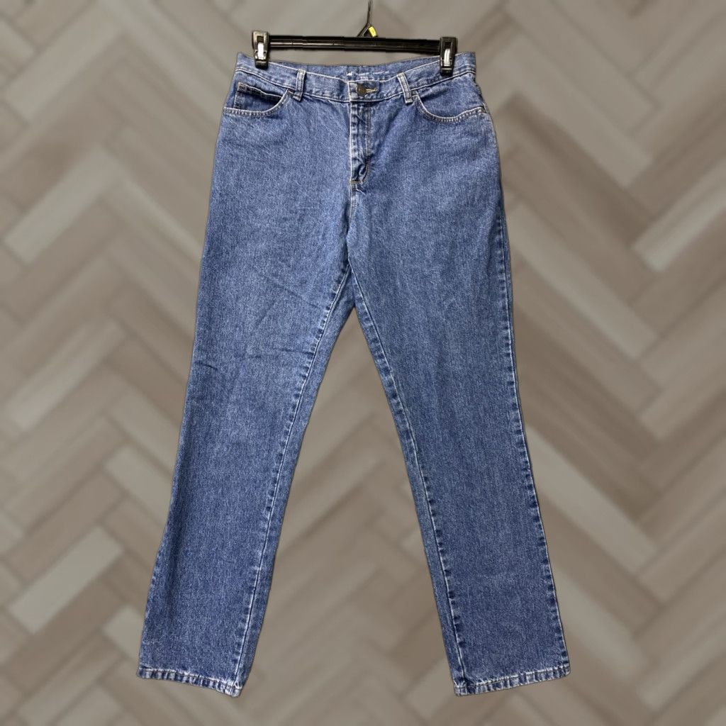 Lee **Lee Jeans Women's 10L Blue Straight Mid-Rise Jeans** User: Lee Jeans Women's 10L Blue Straight Mid-Rise Jeans Size 32" / US 10 / IT 46 - 1 Thumbnail