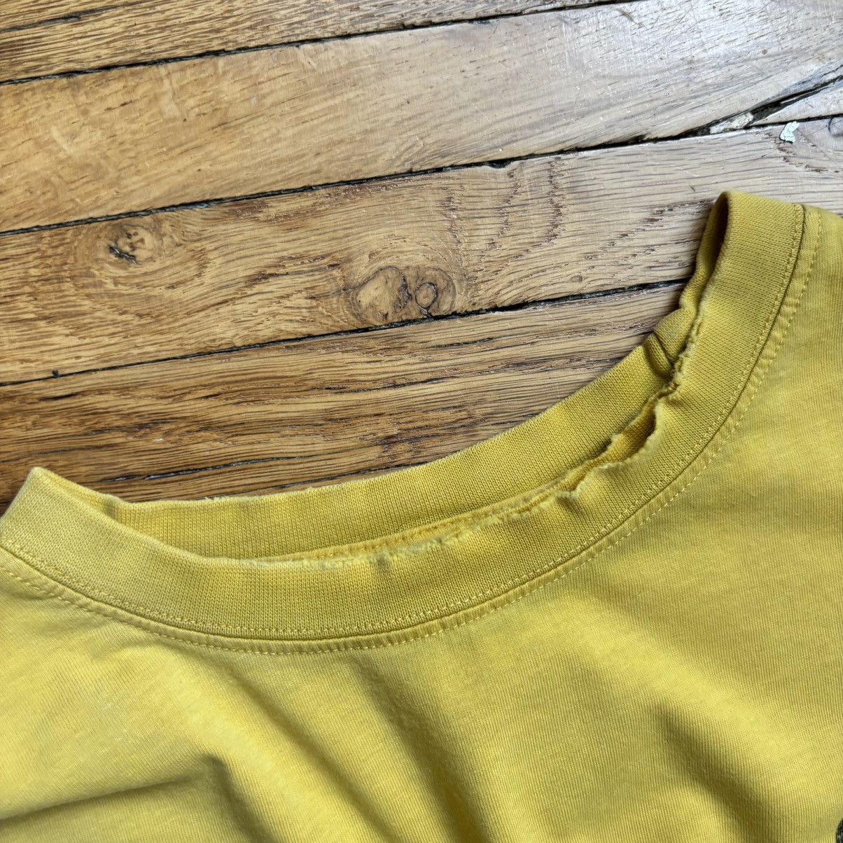 Vintage Vintage 90’s Distressed CAT Caterpillar Short T-Shirt Size US M / EU 48-50 / 2 - 6 Thumbnail