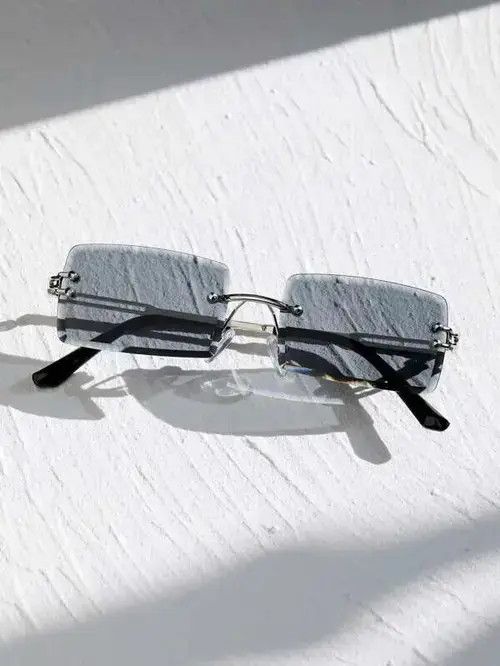 Other Retro Punk Kurt Cobain Style Sunglasses Square Frame Fashion Size ONE SIZE - 1 Thumbnail