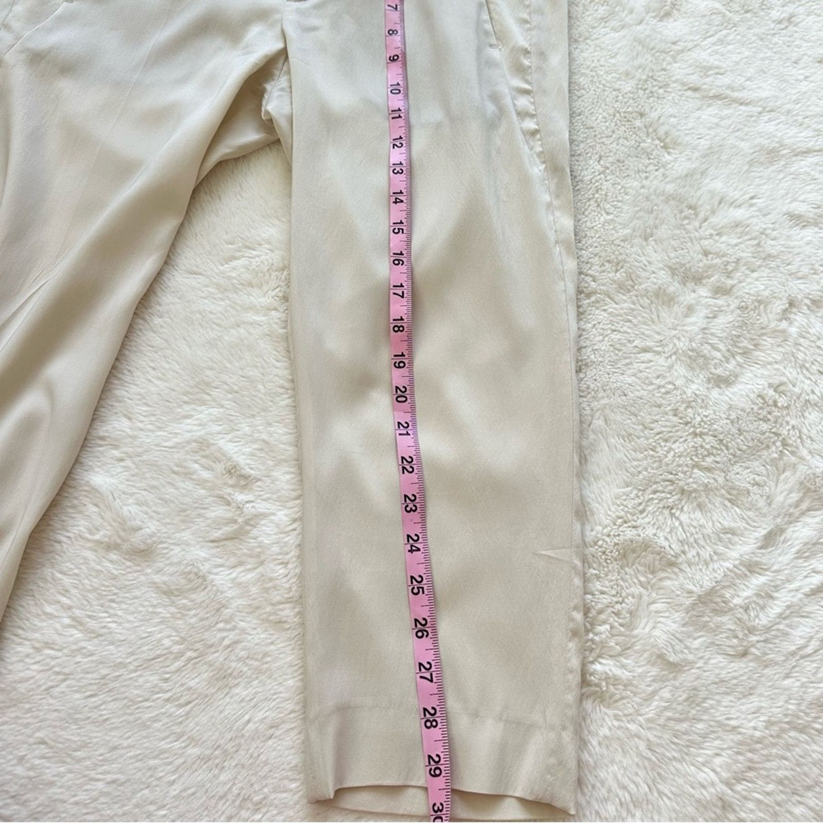 Brunello Cucinelli Brunello Cucinelli women silk capri pants size 6 US Size 28" / US 6 / IT 42 - 8 Thumbnail