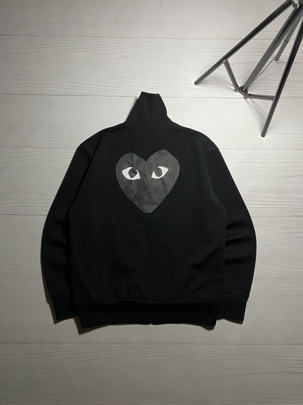 Comme des Garcons PLAY Comme Des Garcons PLAY Big logo y2k zip jacket Size US L / EU 52-54 / 3 - 2 Thumbnail