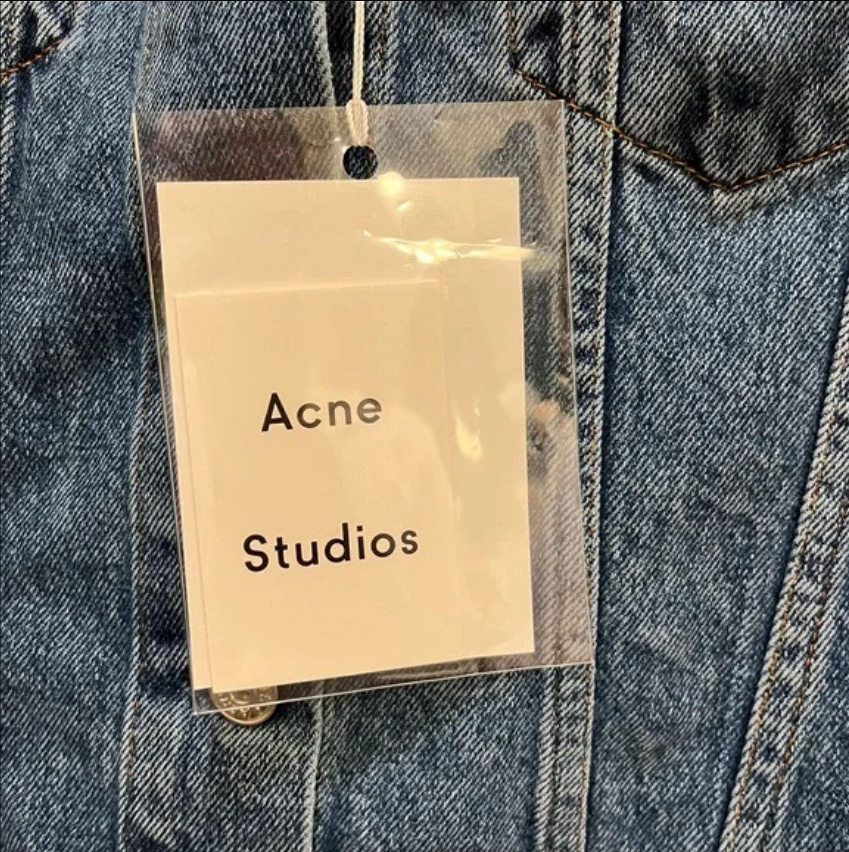 Acne Studios Top Mid Vintage Denim Jacket Size S / US 4 / IT 40 - 7 Thumbnail
