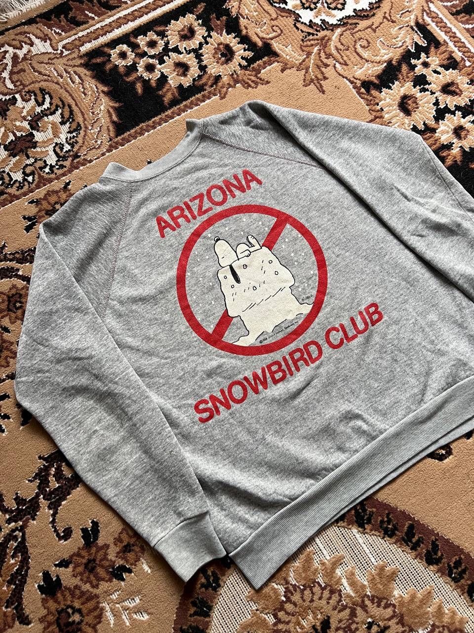 Other Vintage Snoopy Sweatshirt Schulz Arizona Rock Snowbird sz M Size US M / EU 48-50 / 2 - 13 Thumbnail