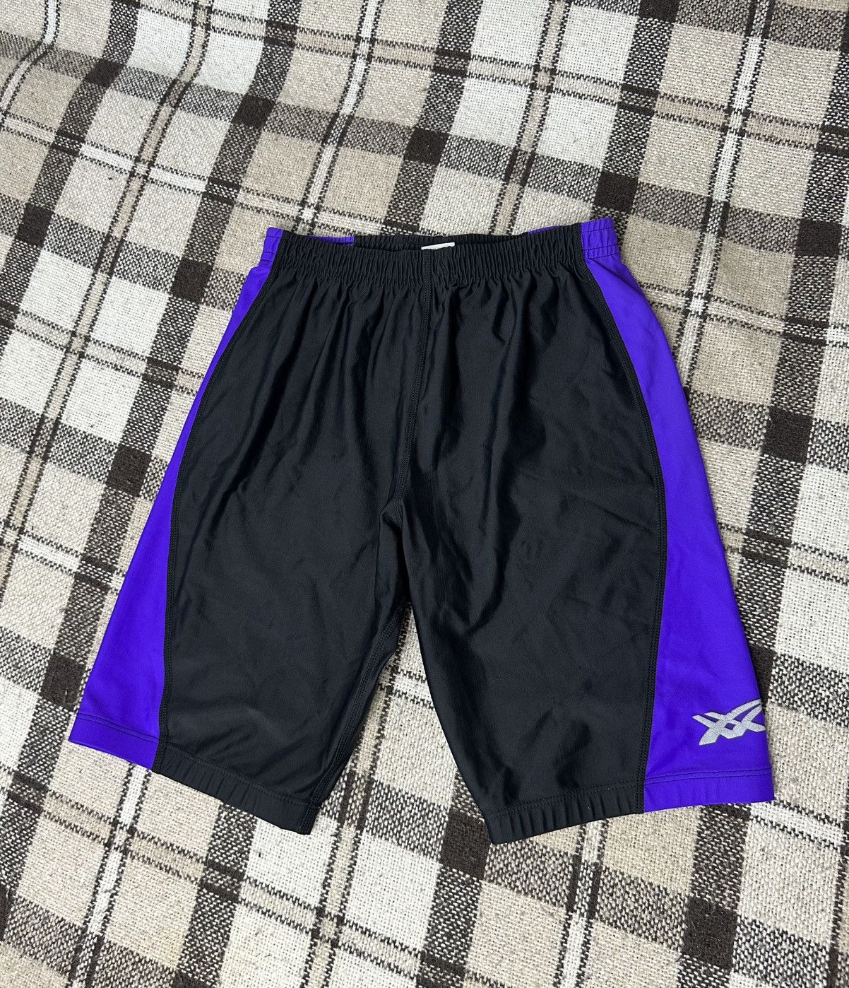 Onitsuka Tiger Vintage Asics Tiger Sport Shorts Made In USA size L Size US 33 - 1 Thumbnail