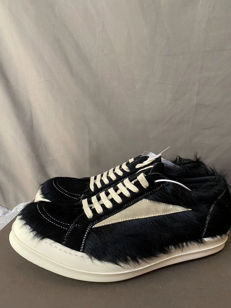 Rick Owens Rick Owens Black Hairy Summer Sneakers Size 44 Size US 10 / EU 43 - 1 Thumbnail