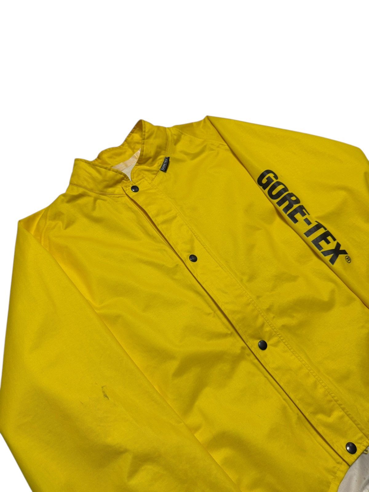 Goretex GORE-TEX Jacket spellout Rain Coat Size US XL / EU 56 / 4 - 2 Thumbnail