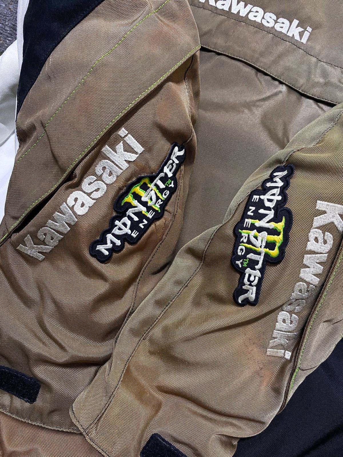 Goldwin × Japanese Brand Vintage Kawasaki by Goldwin Japan Protect Motorcycles Jacket Size US L / EU 52-54 / 3 - 11 Thumbnail