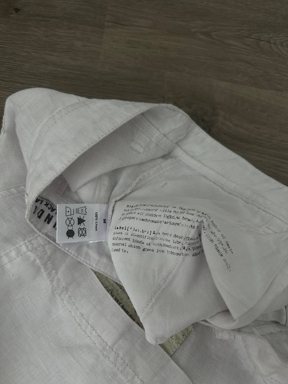 Rundholz × Vintage Vintage Rundholz Black Label Linen White Pants Size US 34 / EU 50 - 7 Thumbnail