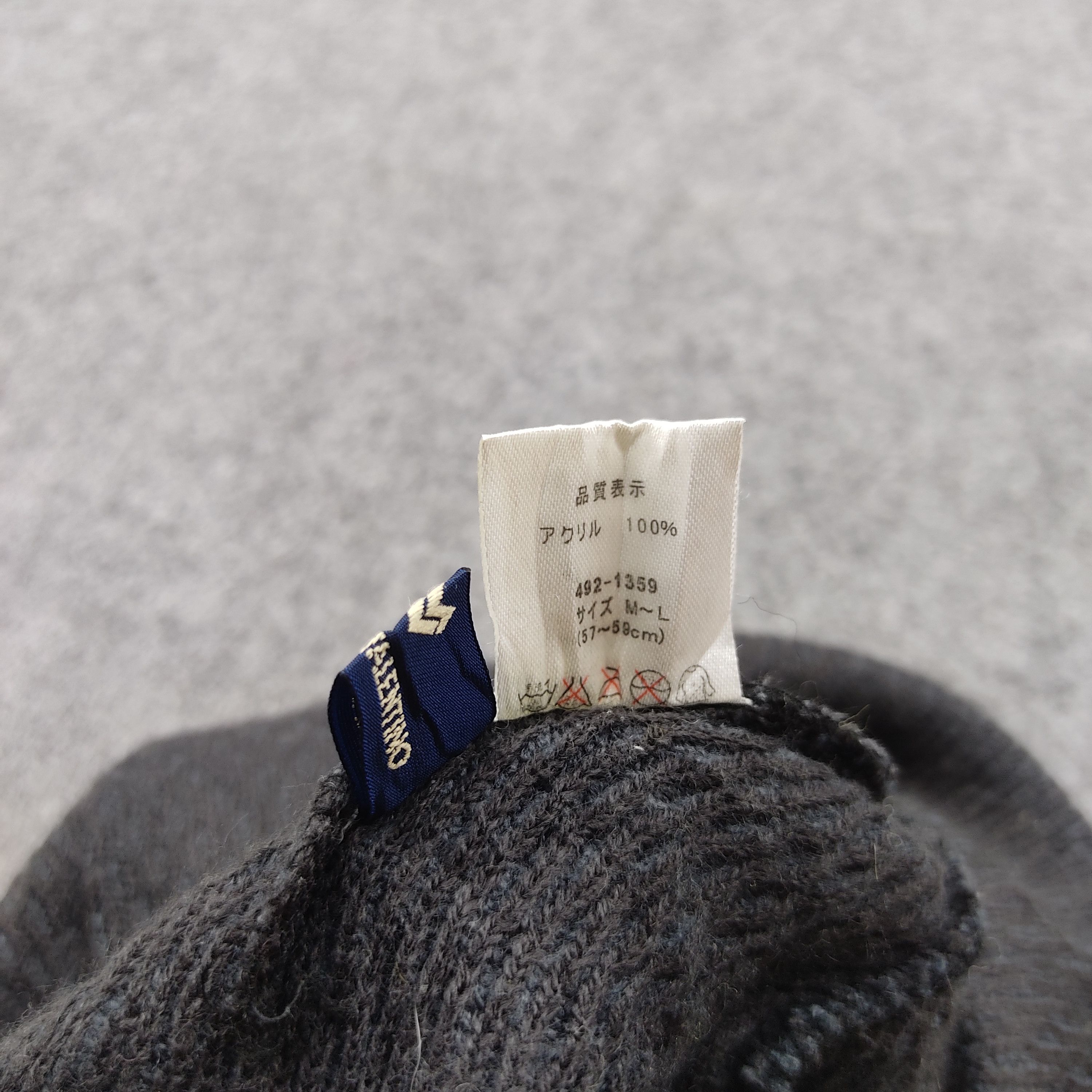 Mario Valentino × Vintage Vintage Mario Valentino Beanie / Snow Hat / Snow Cap Size ONE SIZE - 4 Thumbnail