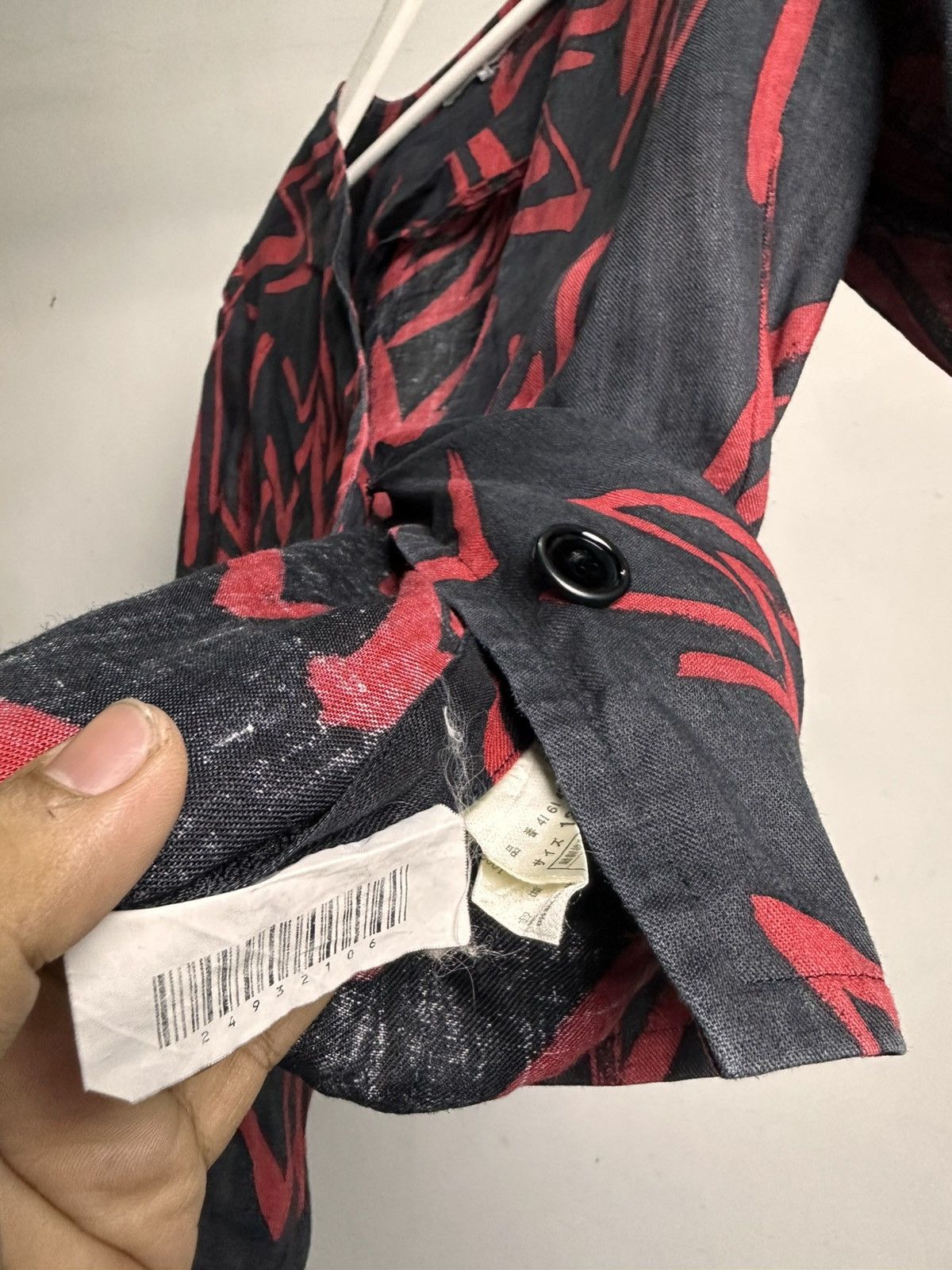 Givenchy Givenchy Glamour Lightning Abstract Graphic Cropped Blazer Size M / US 6-8 / IT 42-44 - 7 Thumbnail