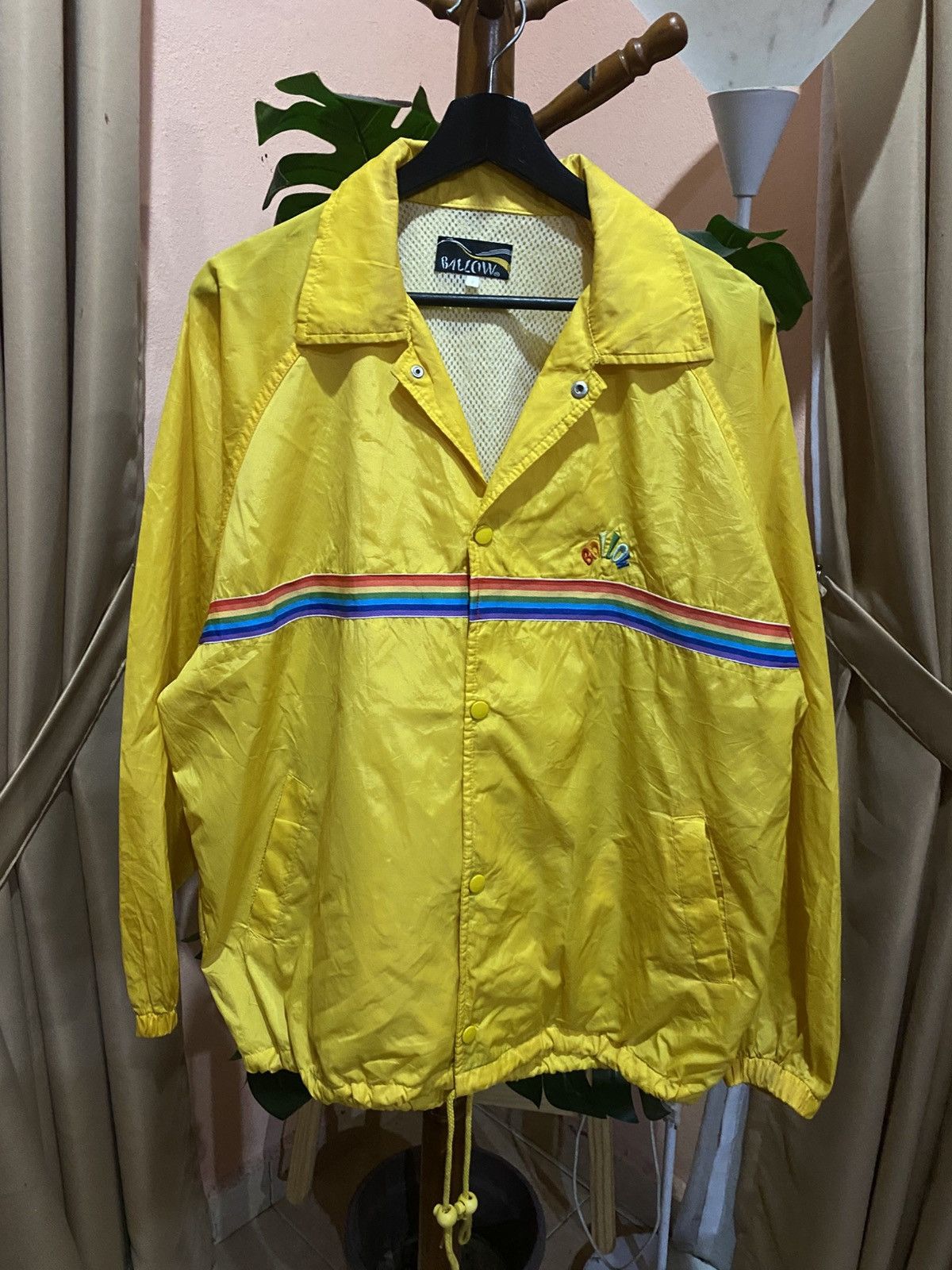 Vintage VINTAGE 80S BALLOW NYLON COACH JACKET Size US M / EU 48-50 / 2 - 1 Thumbnail