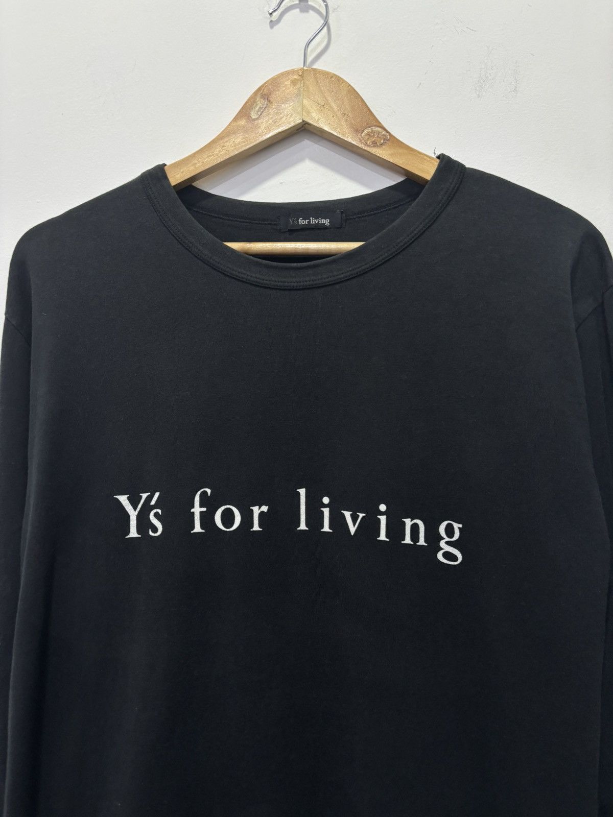 Yohji Yamamoto Vintage Y’s For Living Yohji Yamamoto Longsleeve Tshirt Size US L / EU 52-54 / 3 - 2 Thumbnail