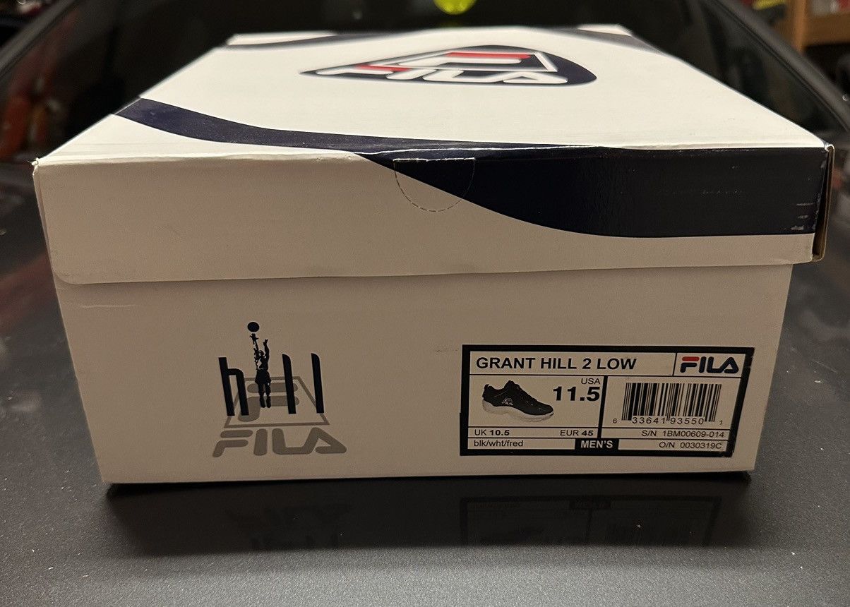 Fila Fila Grant Hill 96 low Men Shoes 11.5 Rare NEW! Size US 11.5 / EU 44-45 - 6 Thumbnail