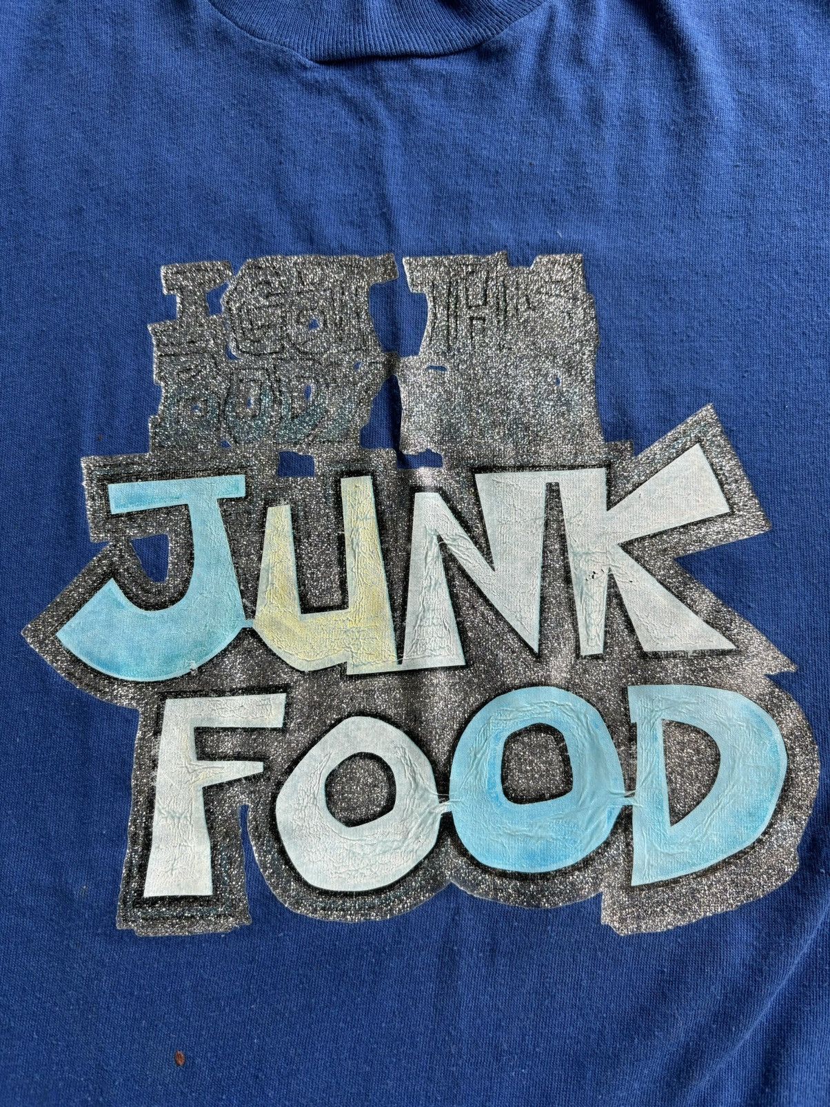 Vintage 1970s Vintage Screen Stars Single Stitch Baby Tee 50/50 Joke Size US XS / EU 42 / 0 - 3 Thumbnail