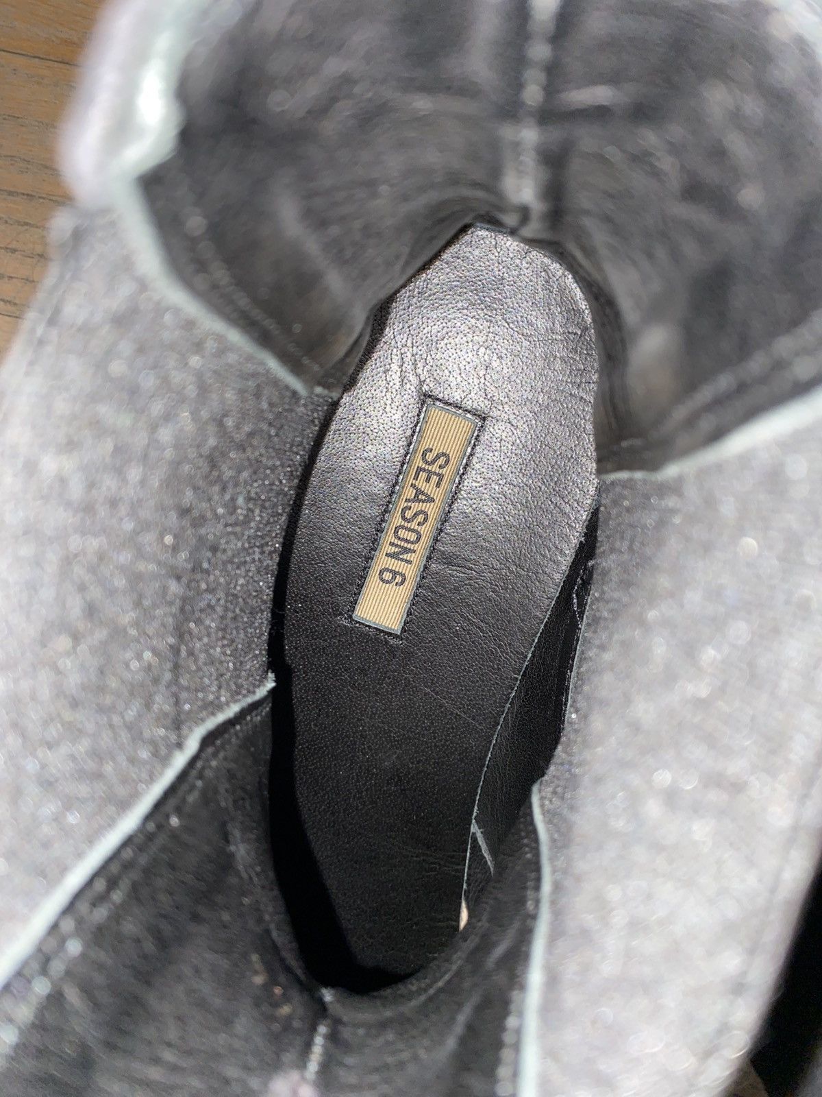 Yeezy Yeezy Season 6 Men Suede Chelsea Boot, size 44/11, graphite Size US 11 / EU 44 - 5 Thumbnail